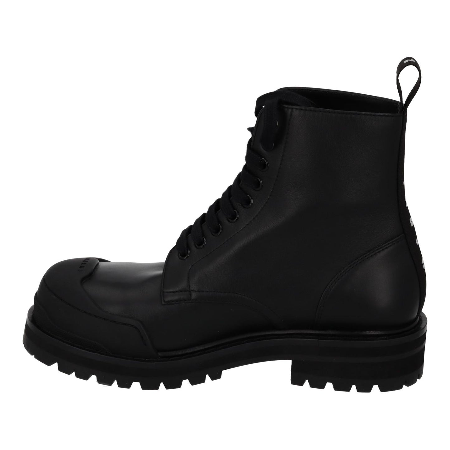 MARNI Dada Combat Boot Black Leather Chunk Sole EU40 UK7 NEW RRP795