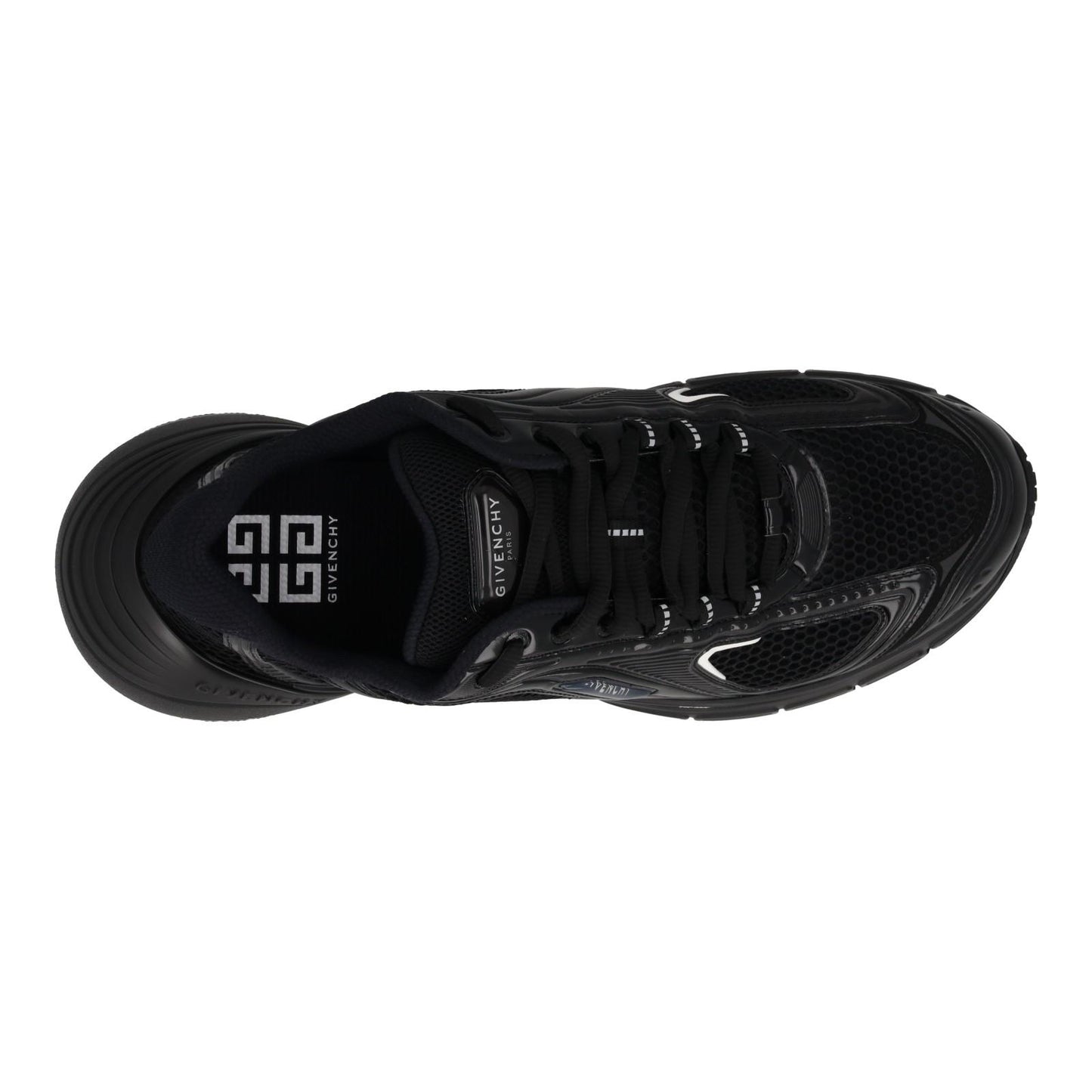 GIVENCHY Sneakers TK-MX Runner Low Top Lace Up Mesh Black UK12 NEW RRP725