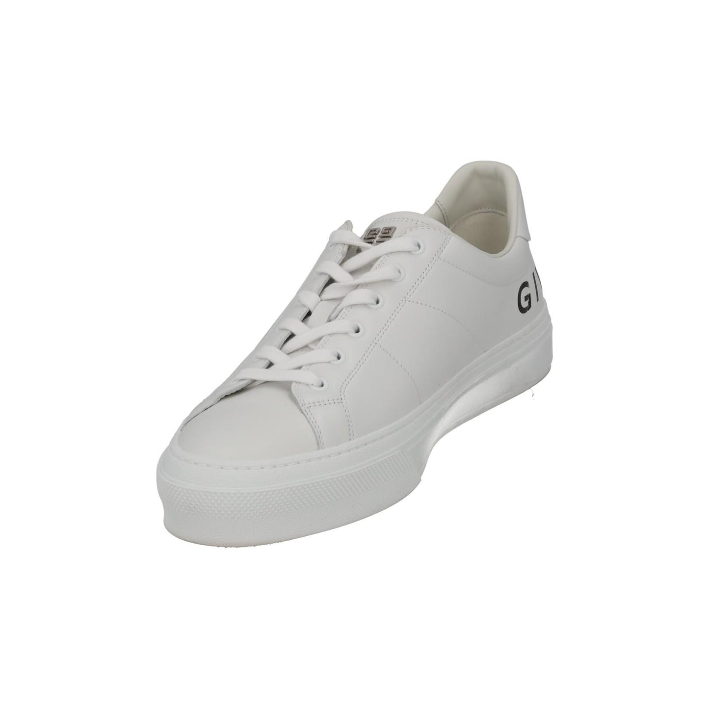 GIVENCHY Trainers City Sport Low Top Lace Sneakers White Leather UK10 NEW RRP515