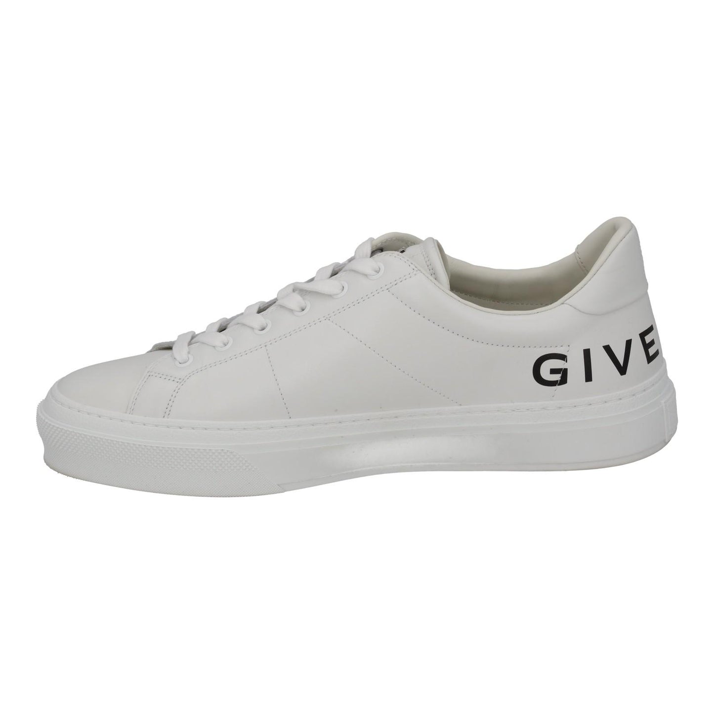 GIVENCHY Trainers City Sport Low Top Lace Sneakers White Leather UK10 NEW RRP515