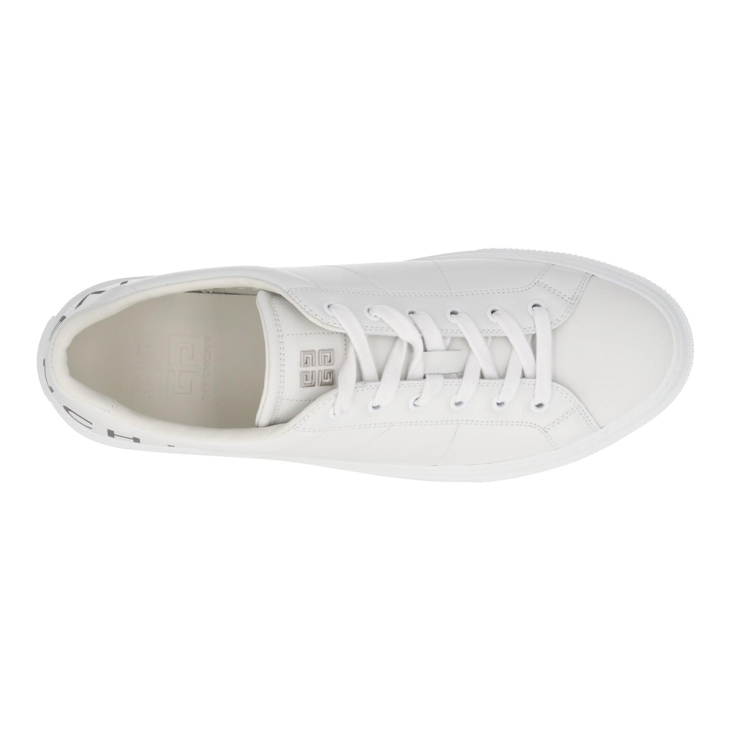 GIVENCHY Trainers City Sport Low Top Lace Sneakers White Leather UK10 NEW RRP515