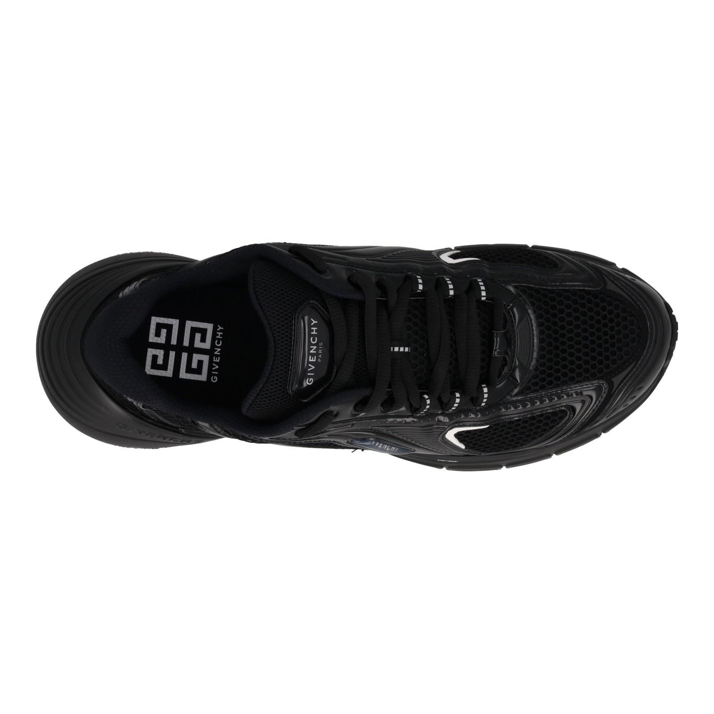 GIVENCHY Sneakers TK-MX Runner Low Top Lace Up Mesh Black UK11 NEW RRP725