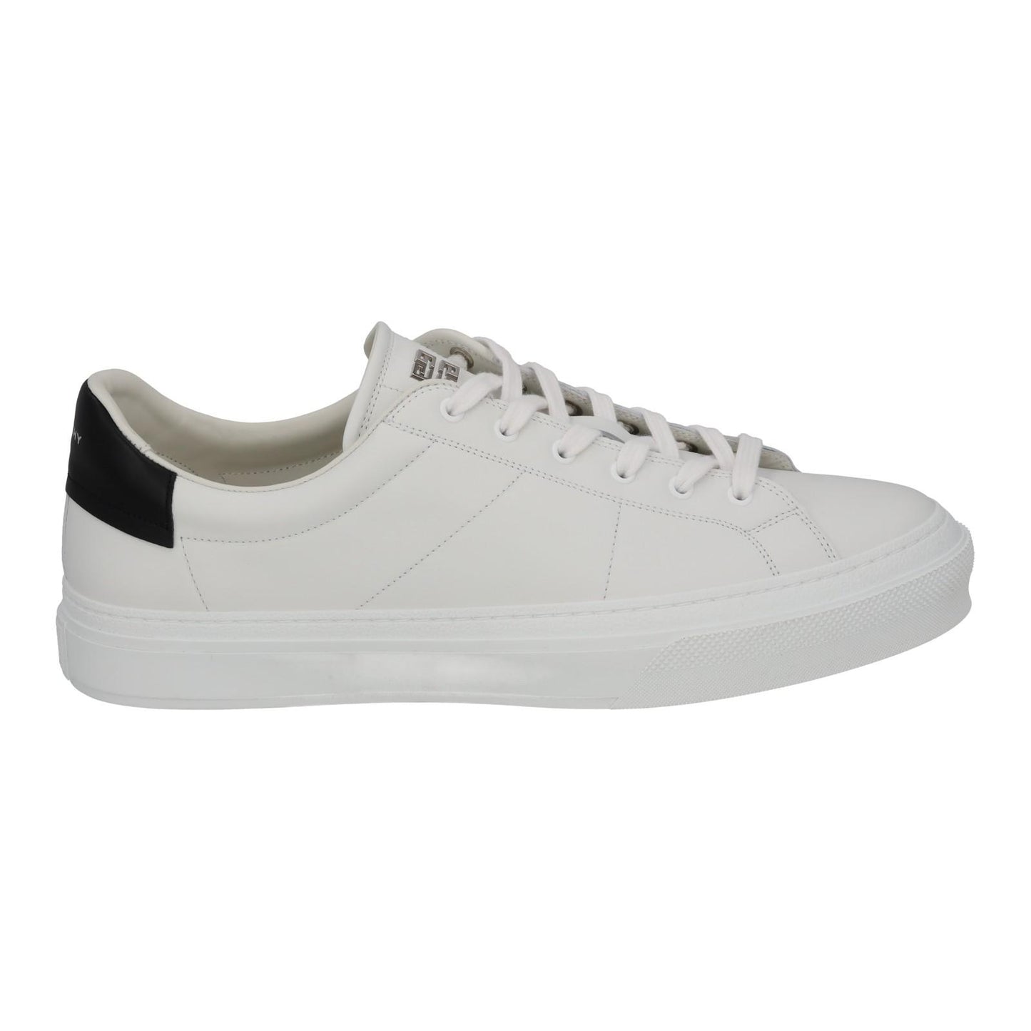GIVENCHY Trainers City Court Sneakers Low Top White Leather UK12 NEW RRP485