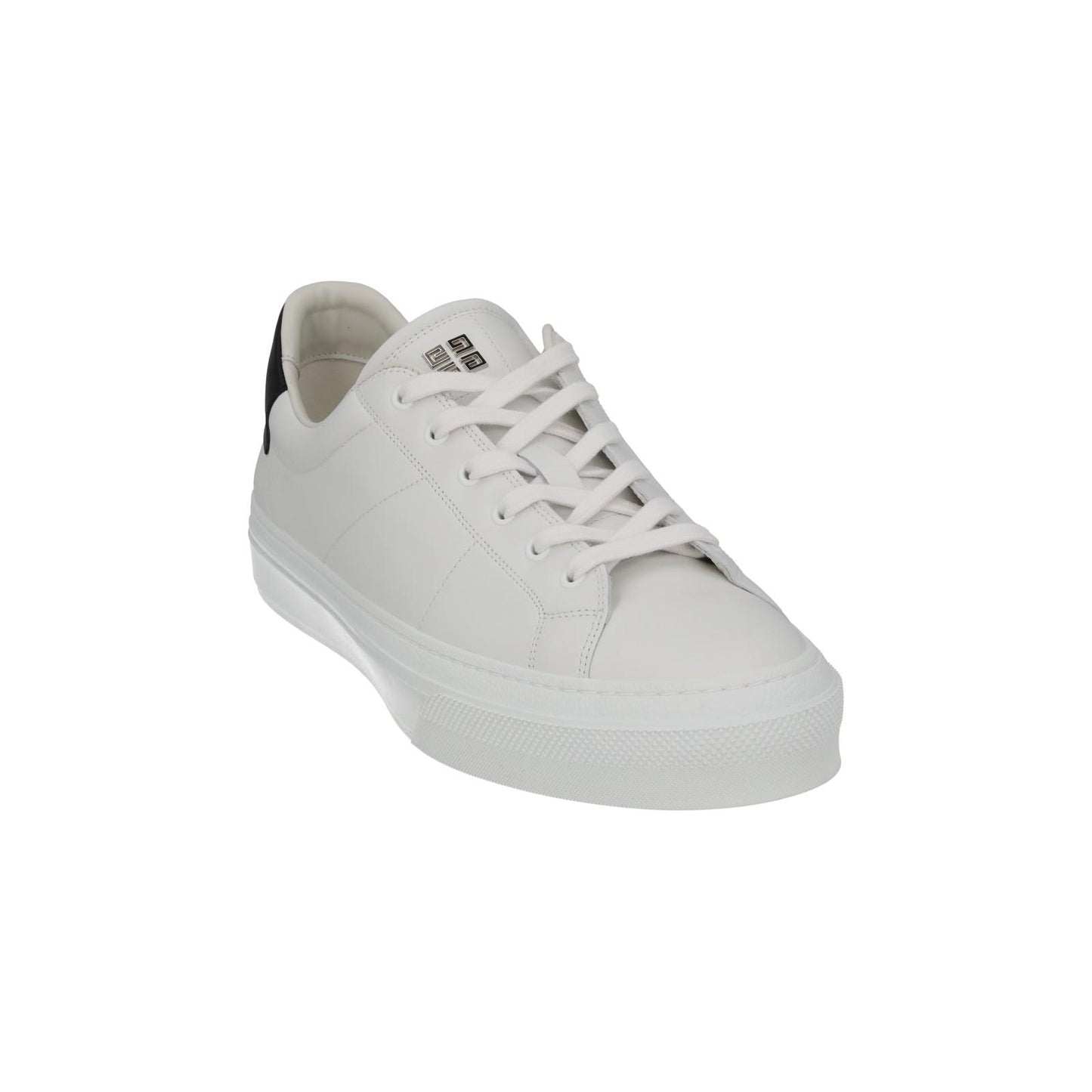 GIVENCHY Trainers City Court Sneakers Low Top White Leather UK12 NEW RRP485