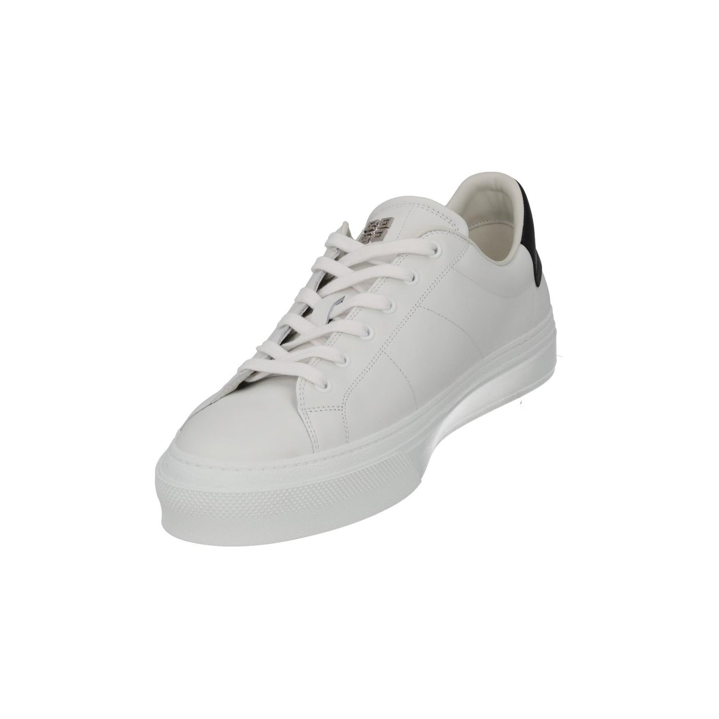 GIVENCHY Trainers City Court Sneakers Low Top White Leather UK12 NEW RRP485