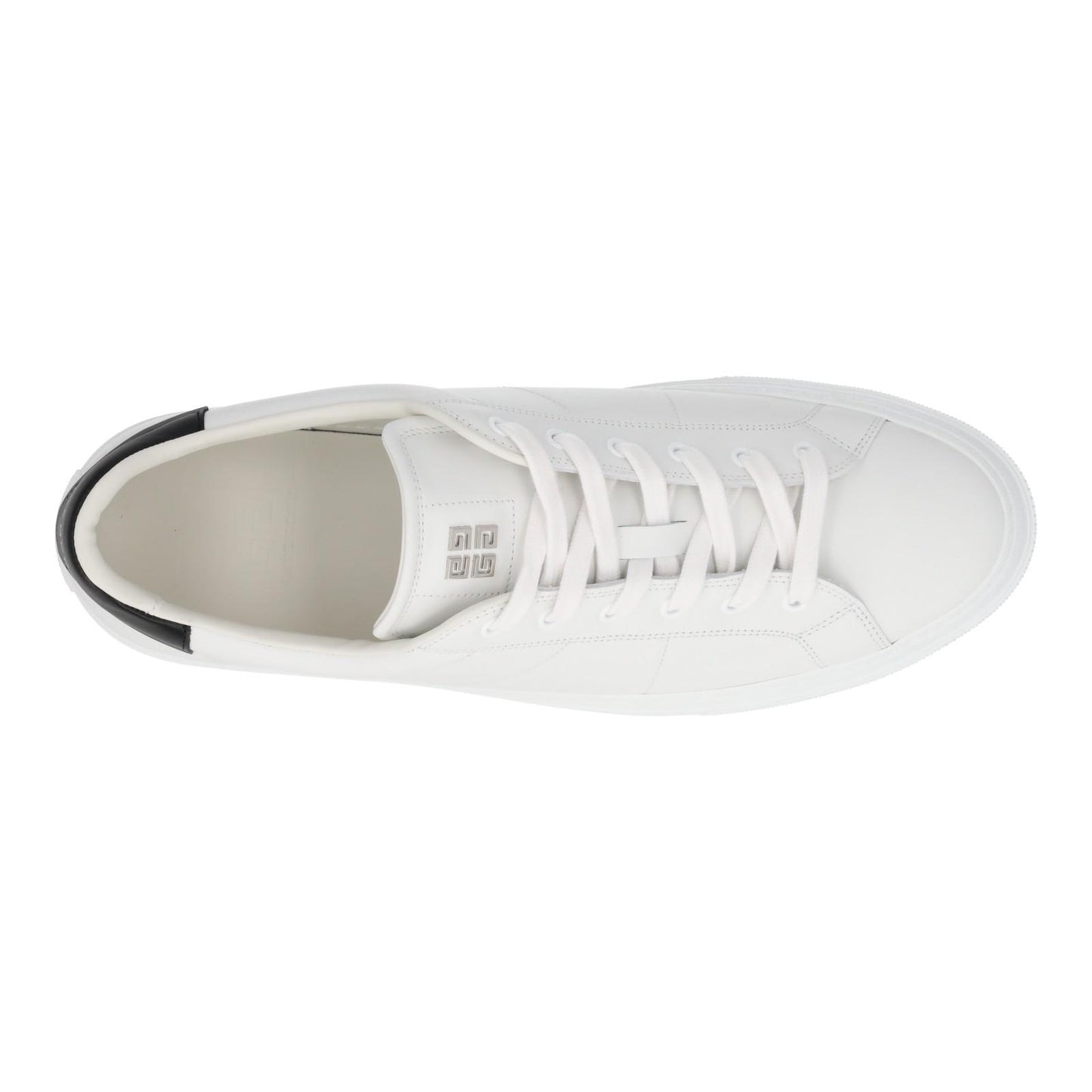 GIVENCHY Trainers City Court Sneakers Low Top White Leather UK12 NEW RRP485