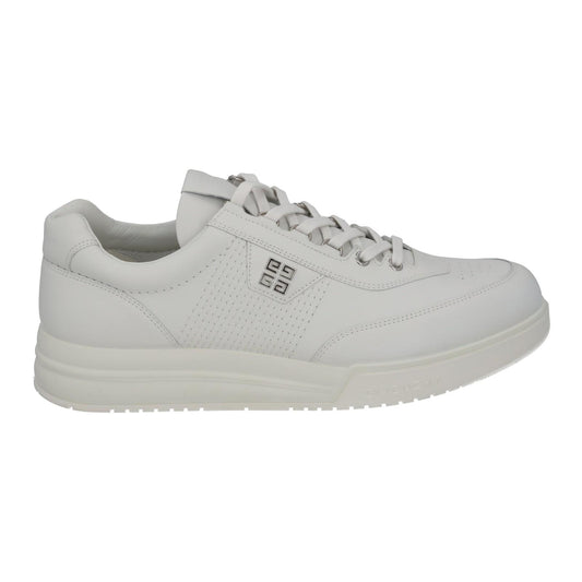 GIVENCHY G4 Sneakers Low Top Lace Up White Leather Men's EU44 UK10 NEW RRP525