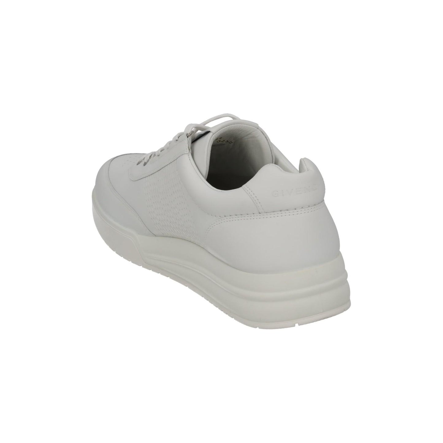 GIVENCHY G4 Sneakers Low Top Lace Up White Leather Men's EU44 UK10 NEW RRP525