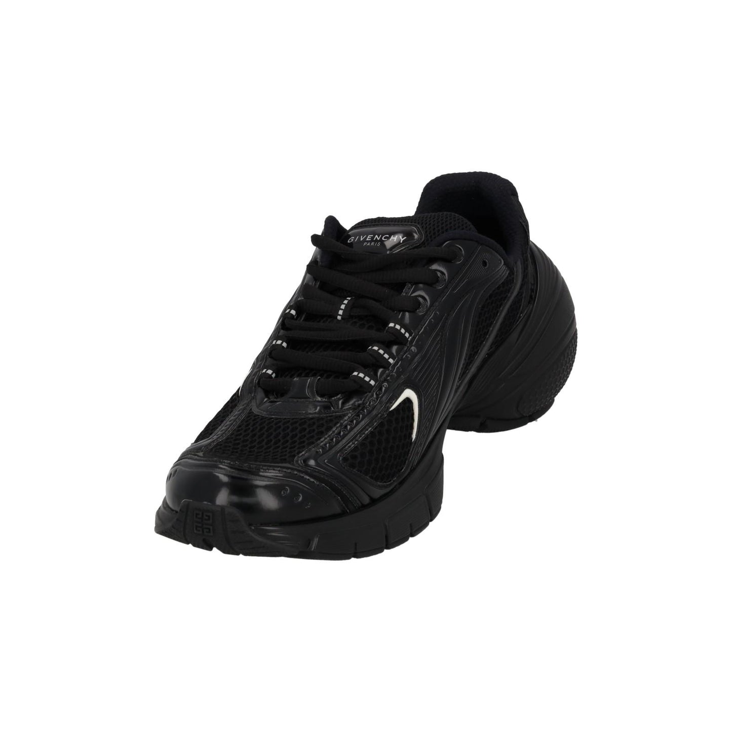 GIVENCHY Sneakers TK-MX Runner Low Top Lace Up Mesh Men's Black UK8 NEW RRP725