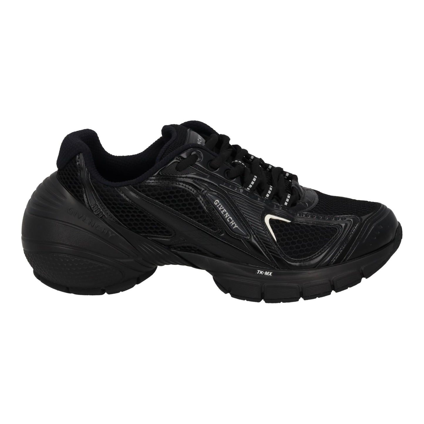 GIVENCHY Sneakers TK-MX Runner Low Top Lace Up Mesh Men's Black UK6 NEW RRP725