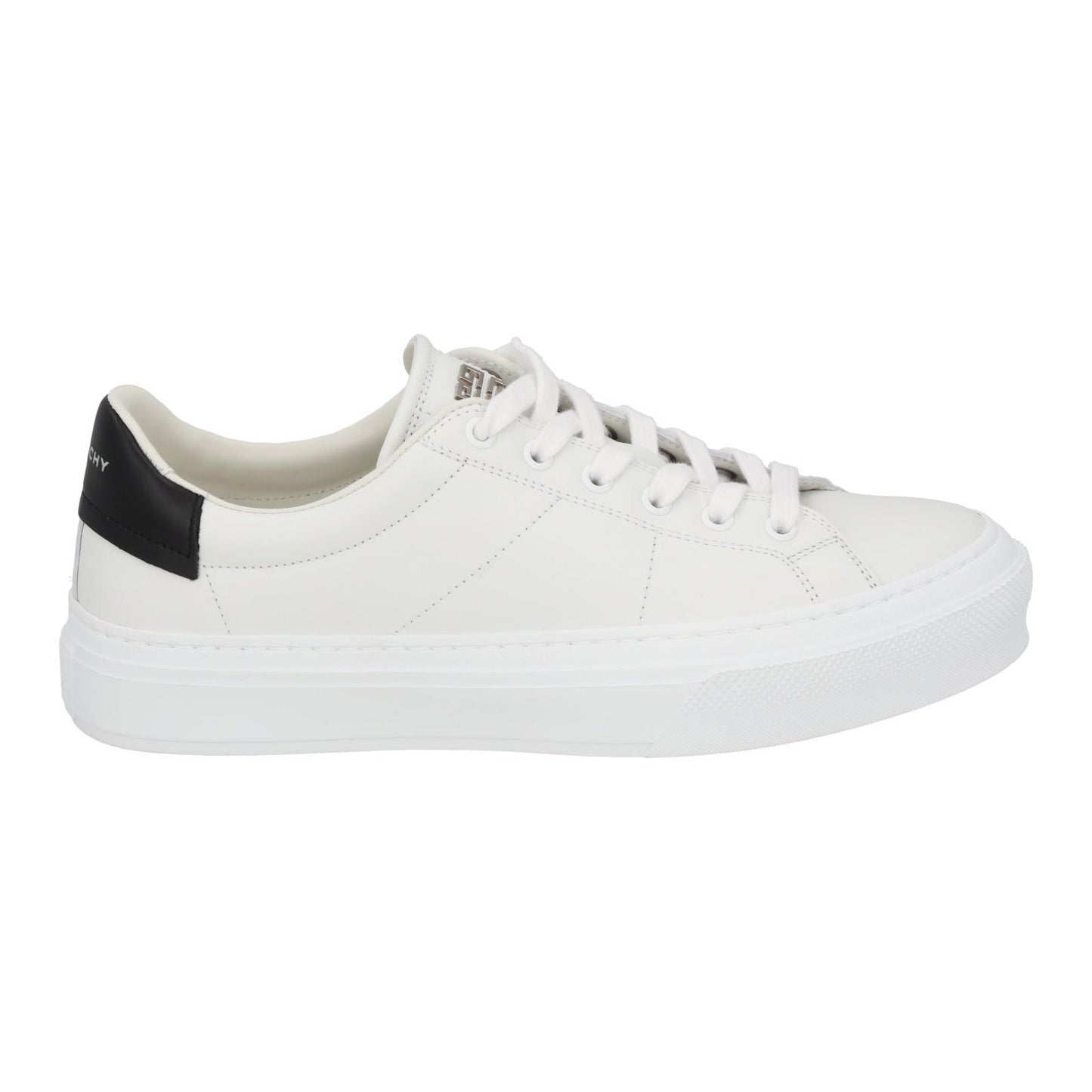 GIVENCHY City Sport Sneakers Low Top Lace Up White Leather UK6 NEW RRP485