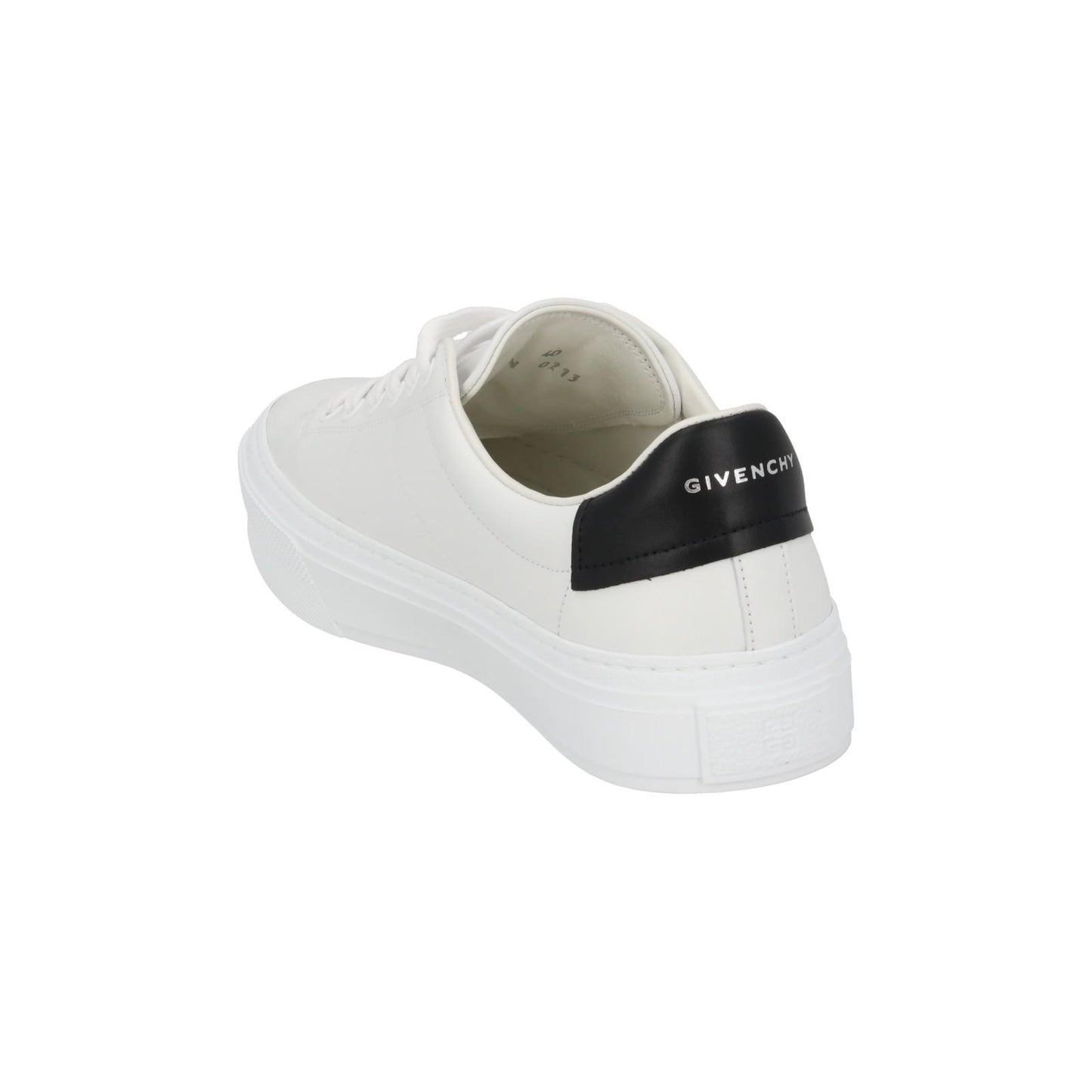 GIVENCHY City Sport Sneakers Low Top Lace Up White Leather UK6 NEW RRP485