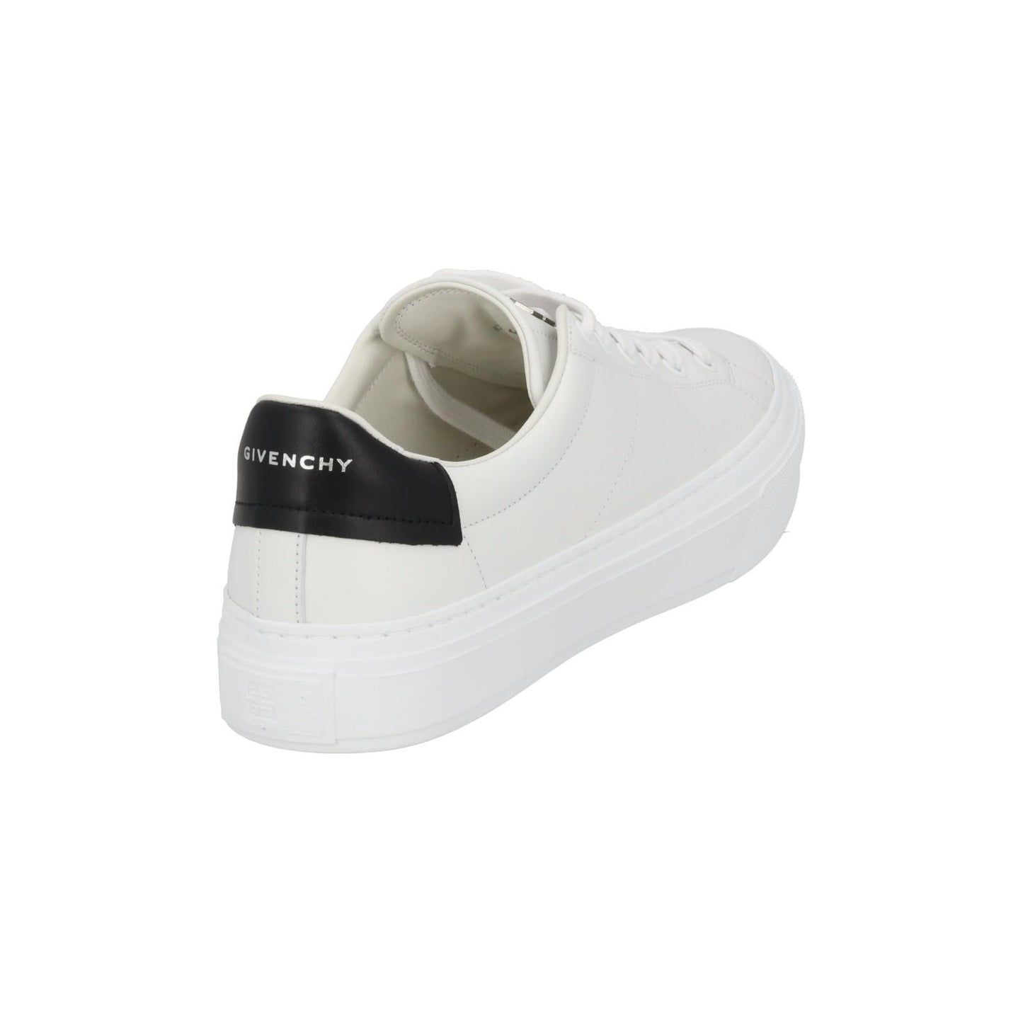 GIVENCHY City Sport Sneakers Low Top Lace Up White Leather UK6 NEW RRP485