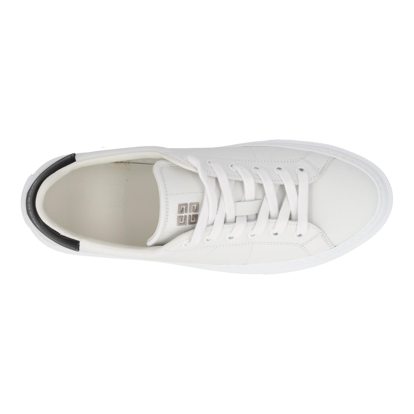 GIVENCHY City Sport Sneakers Low Top Lace Up White Leather UK6 NEW RRP485
