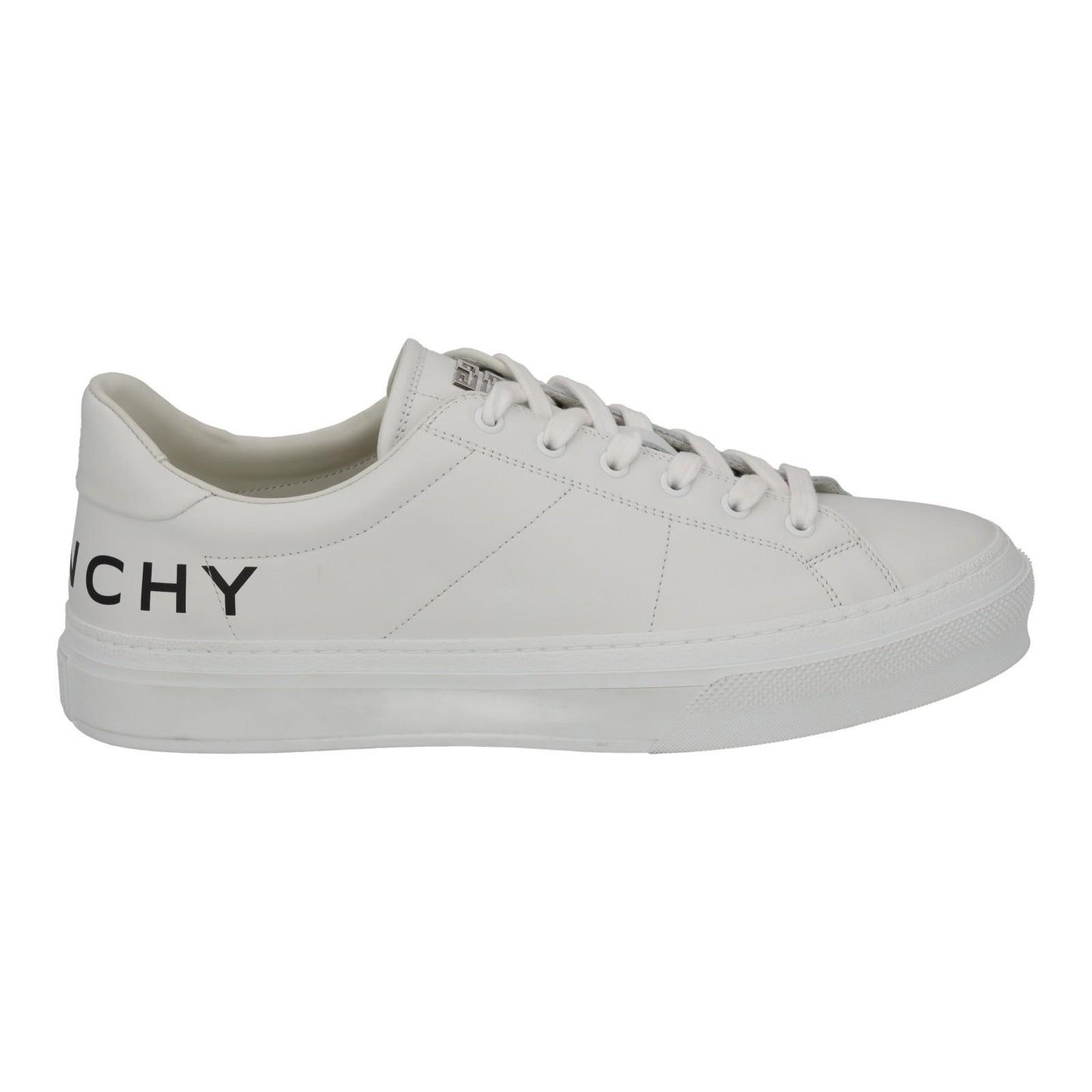 GIVENCHY City Sport Sneakers Low Top Lace Up White Leather UK9 NEW RRP515