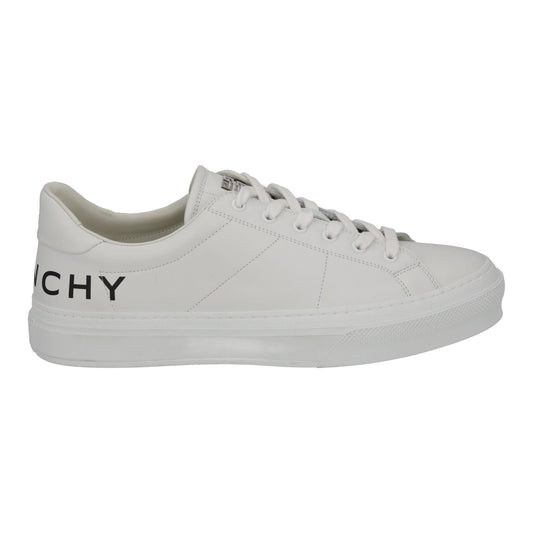 GIVENCHY City Sport Sneakers Low Top Lace Up White Leather UK9 NEW RRP515