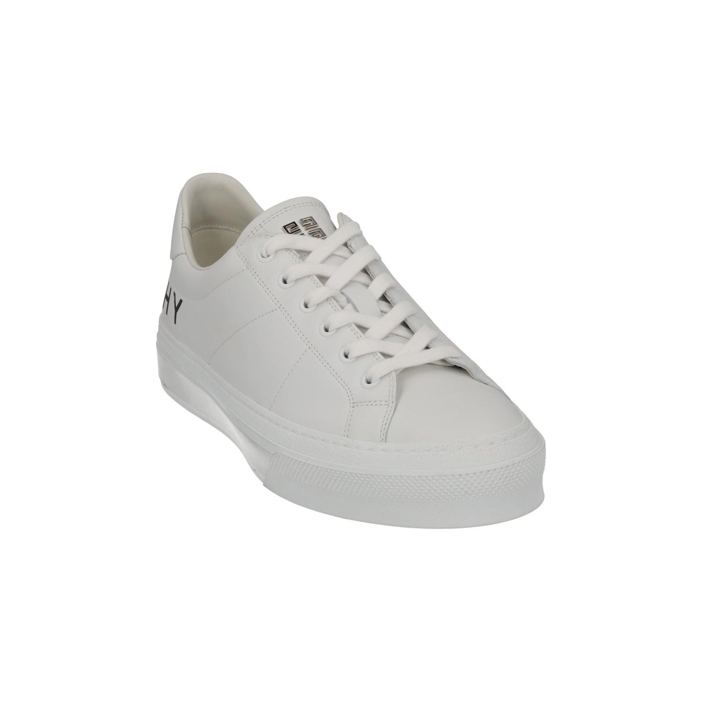 GIVENCHY City Sport Sneakers Low Top Lace Up White Leather UK9 NEW RRP515