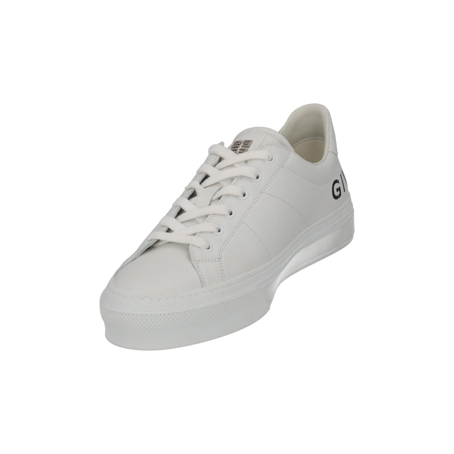 GIVENCHY City Sport Sneakers Low Top Lace Up White Leather UK9 NEW RRP515