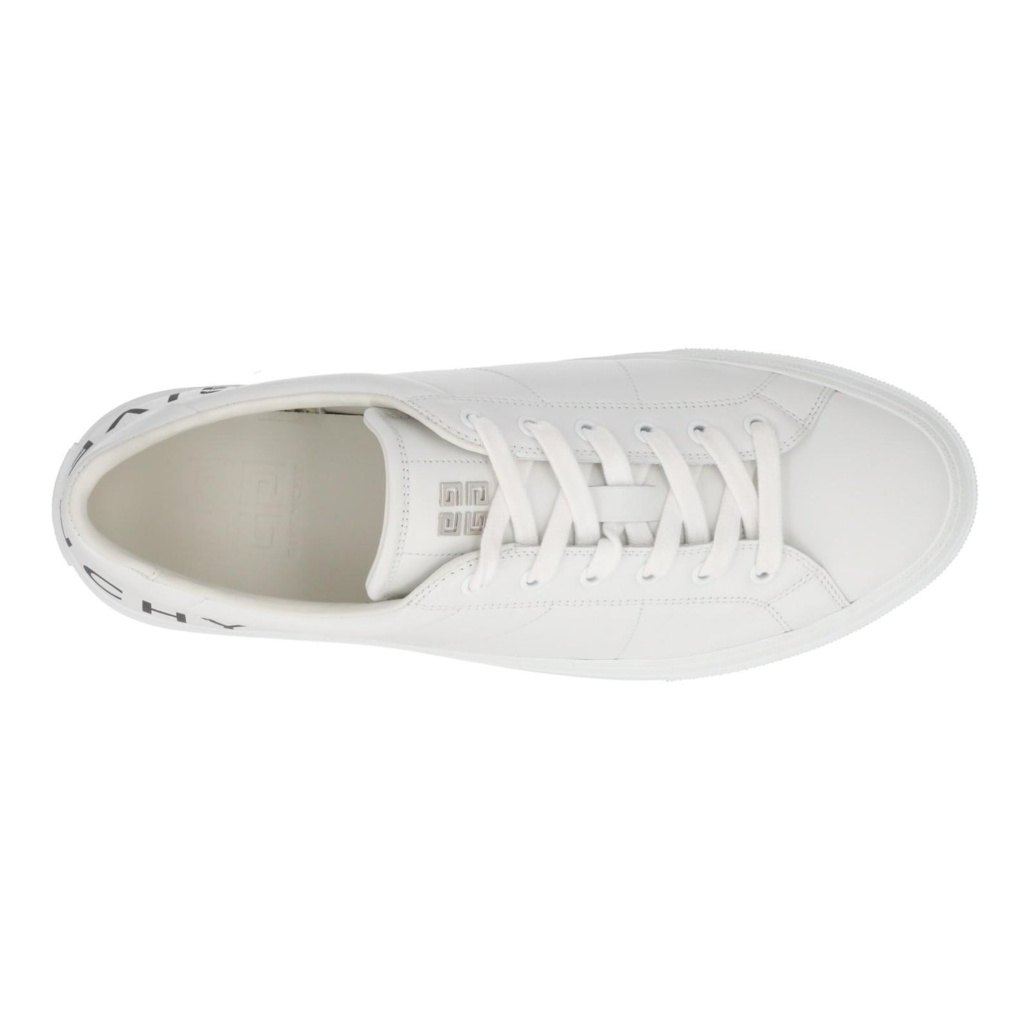 GIVENCHY City Sport Sneakers Low Top Lace Up White Leather UK9 NEW RRP515