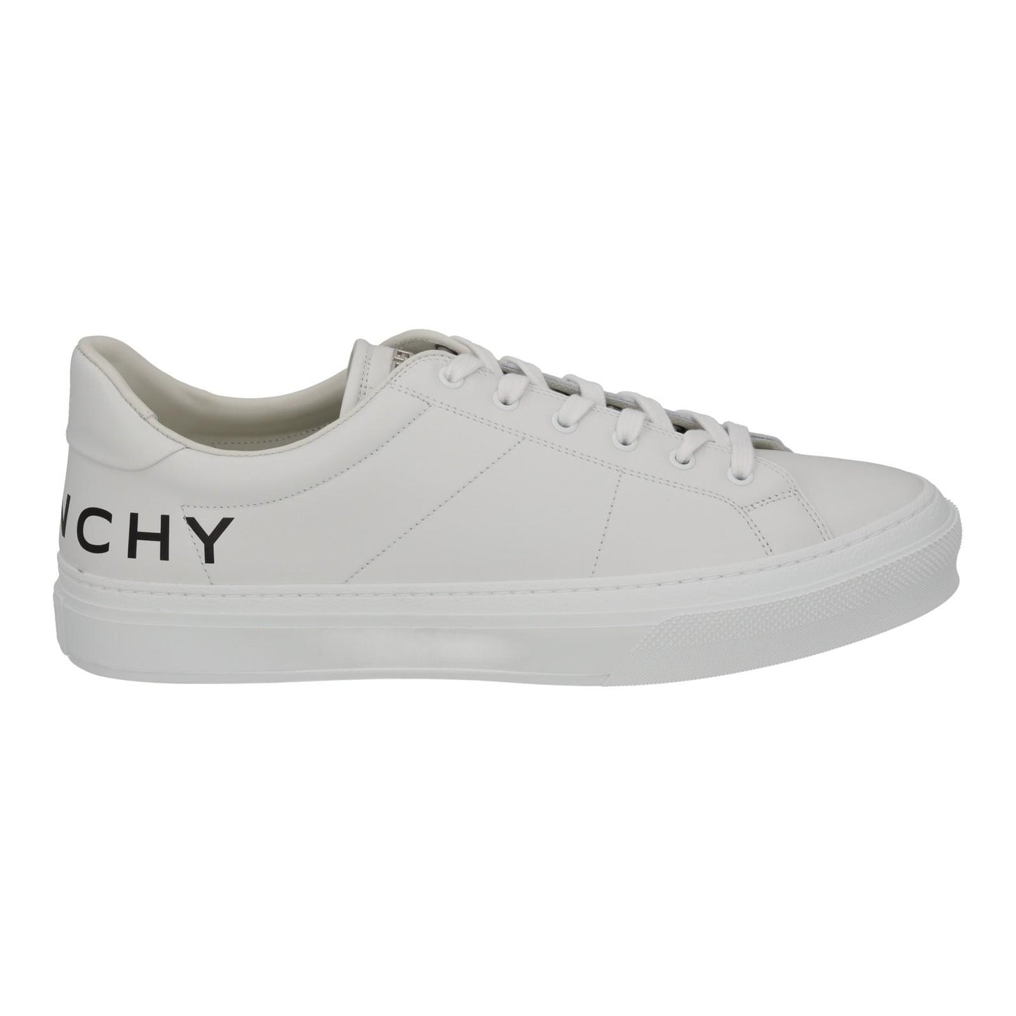 GIVENCHY City Sport Sneakers Low Top Lace Up White Leather UK12 NEW RRP515