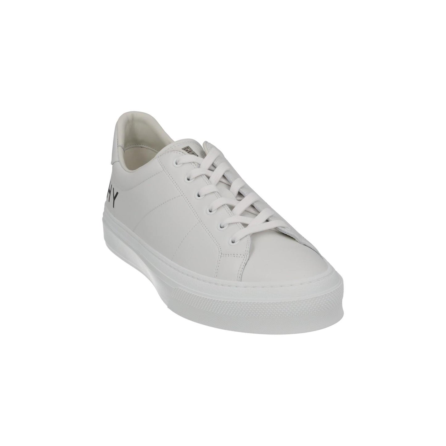 GIVENCHY City Sport Sneakers Low Top Lace Up White Leather UK12 NEW RRP515