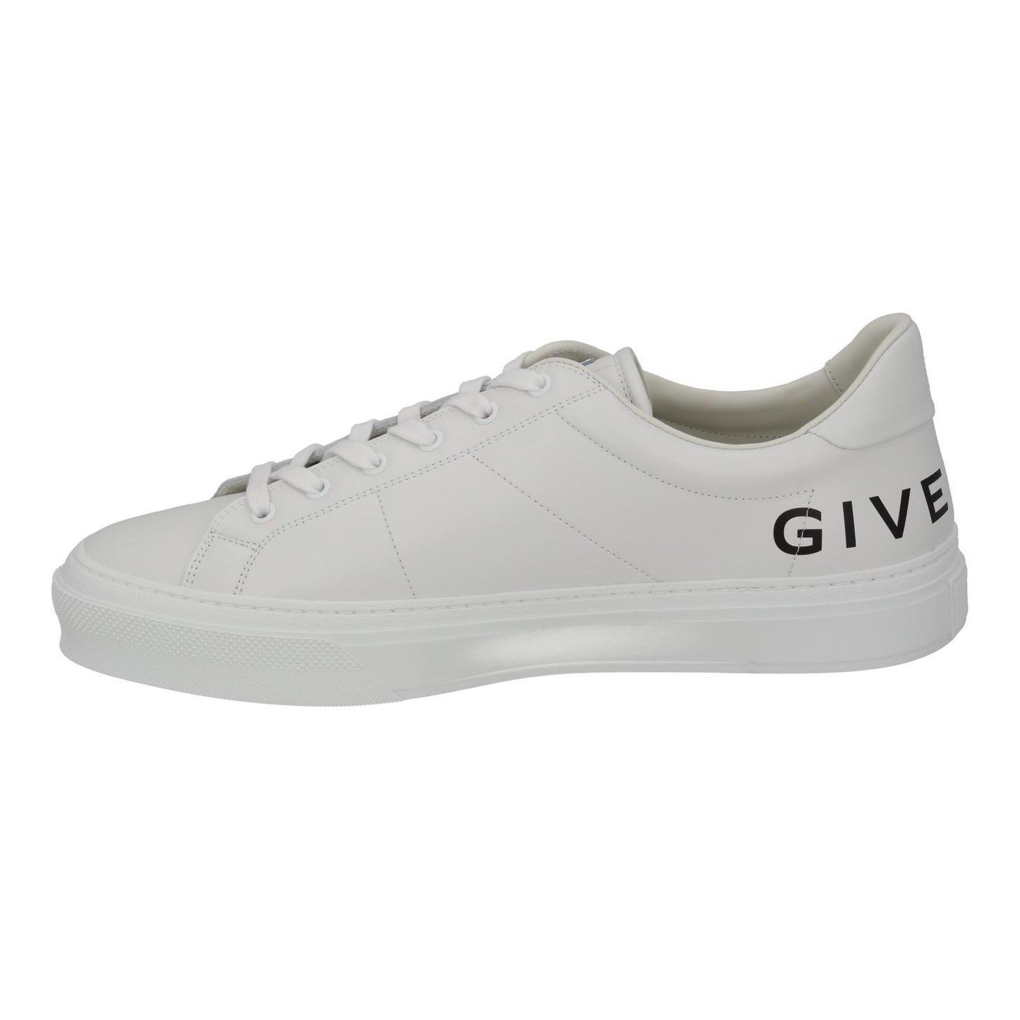 GIVENCHY City Sport Sneakers Low Top Lace Up White Leather UK12 NEW RRP515