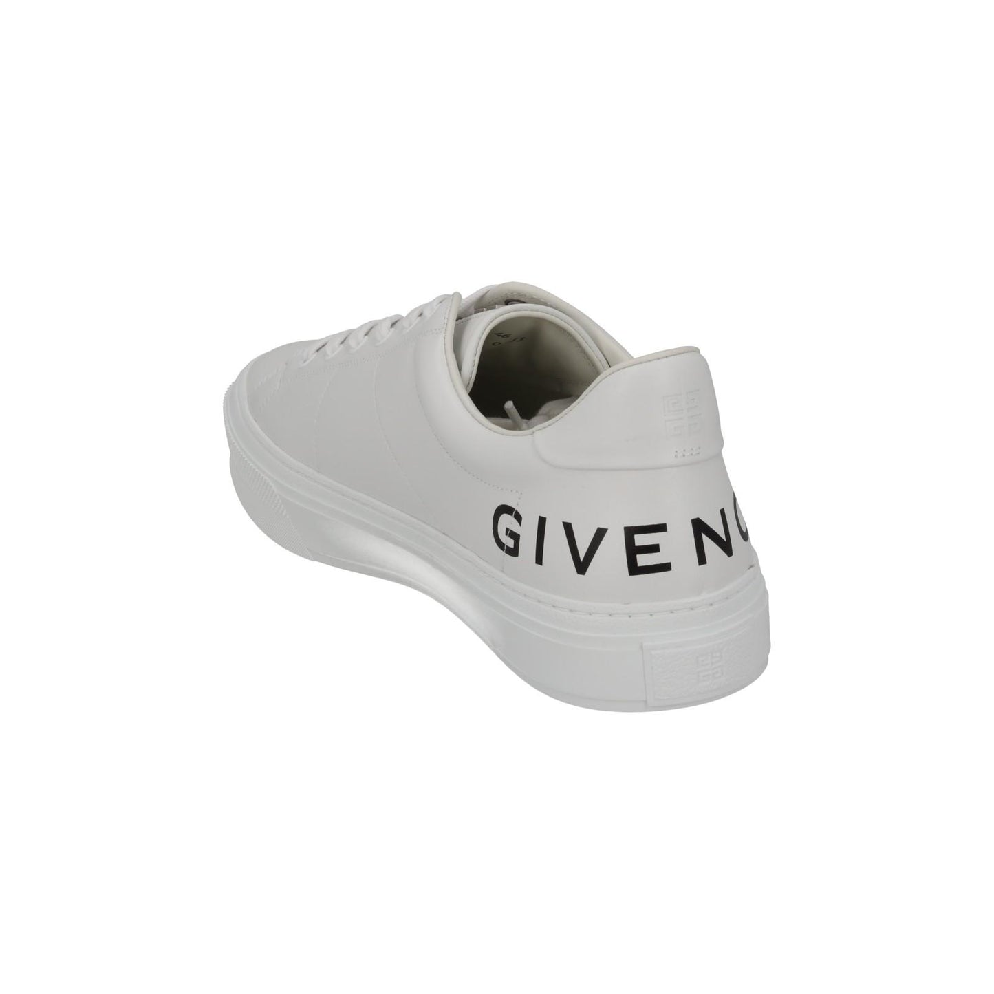 GIVENCHY City Sport Sneakers Low Top Lace Up White Leather UK12 NEW RRP515