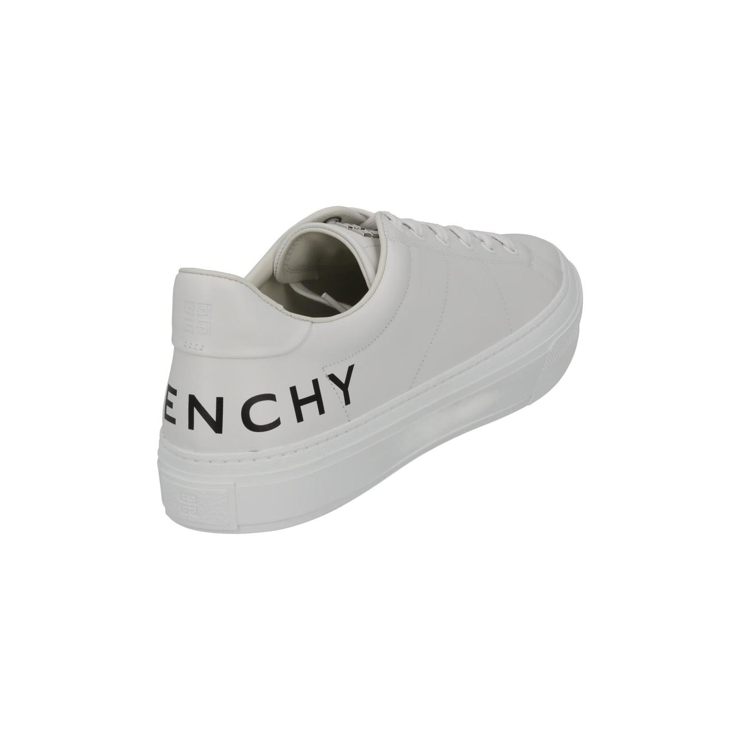 GIVENCHY City Sport Sneakers Low Top Lace Up White Leather UK12 NEW RRP515