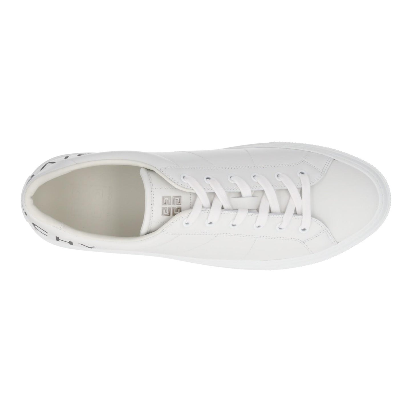 GIVENCHY City Sport Sneakers Low Top Lace Up White Leather UK12 NEW RRP515