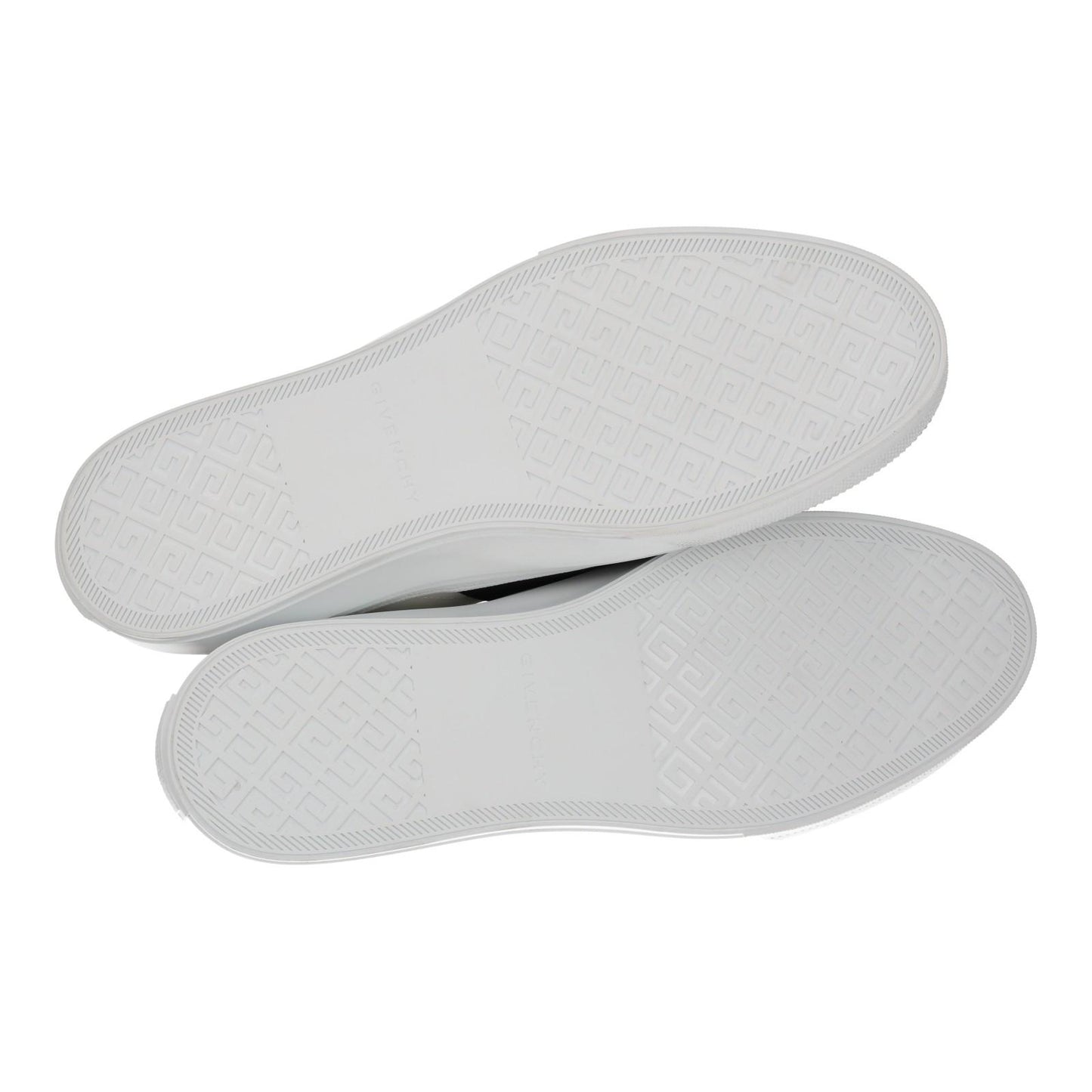 GIVENCHY Trainers City Court Elastic Strap Sneaker White Leather UK10 NEW RRP495