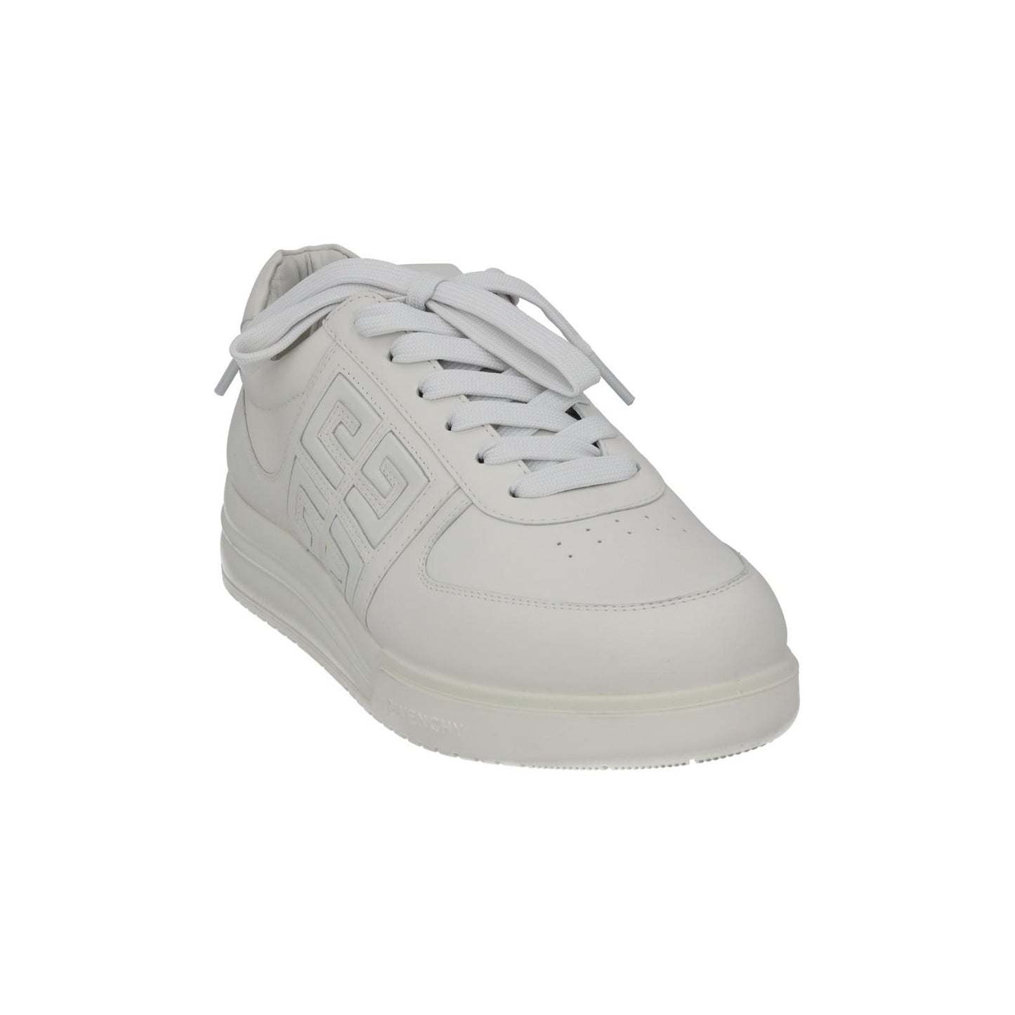 GIVENCHY G4 Sneakers Low Top Lace Up Trainers White Leather UK6 NEW RRP525