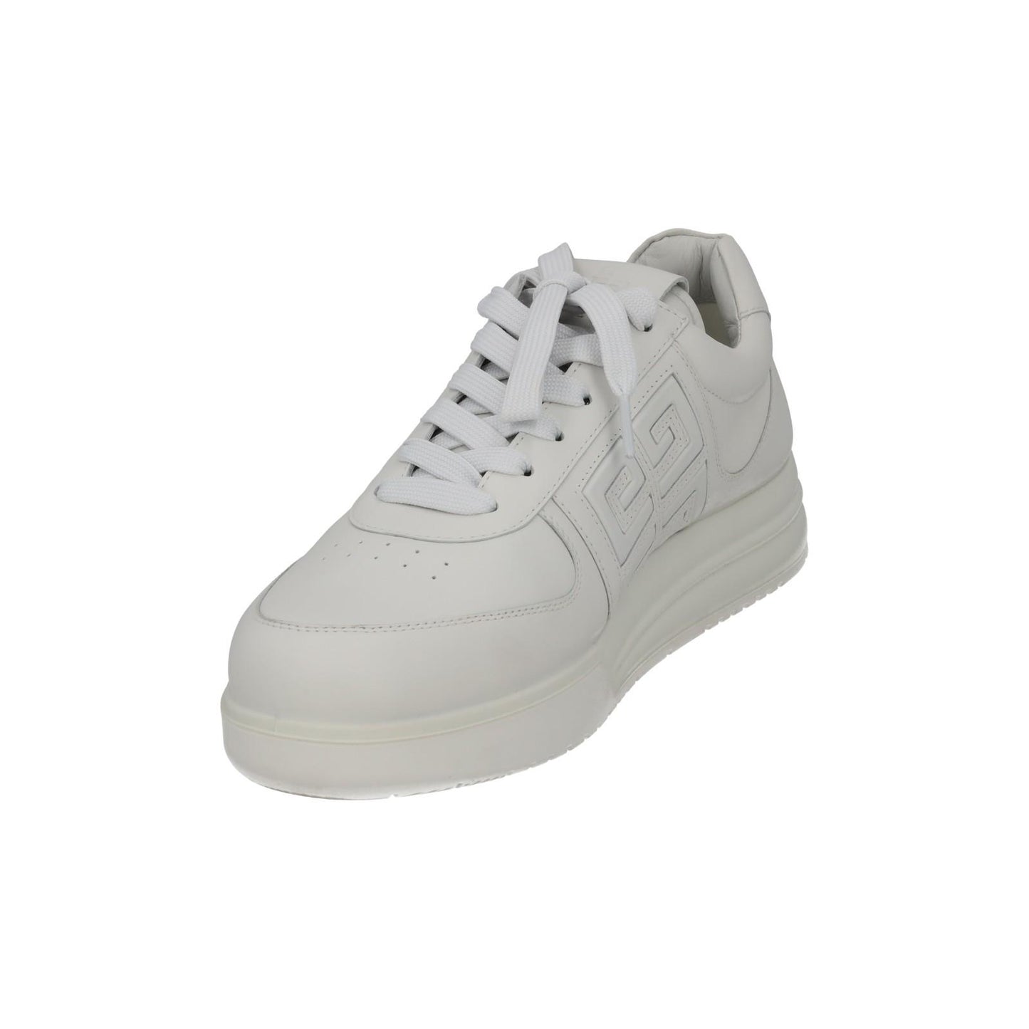 GIVENCHY G4 Sneakers Low Top Lace Up Trainers White Leather UK6 NEW RRP525