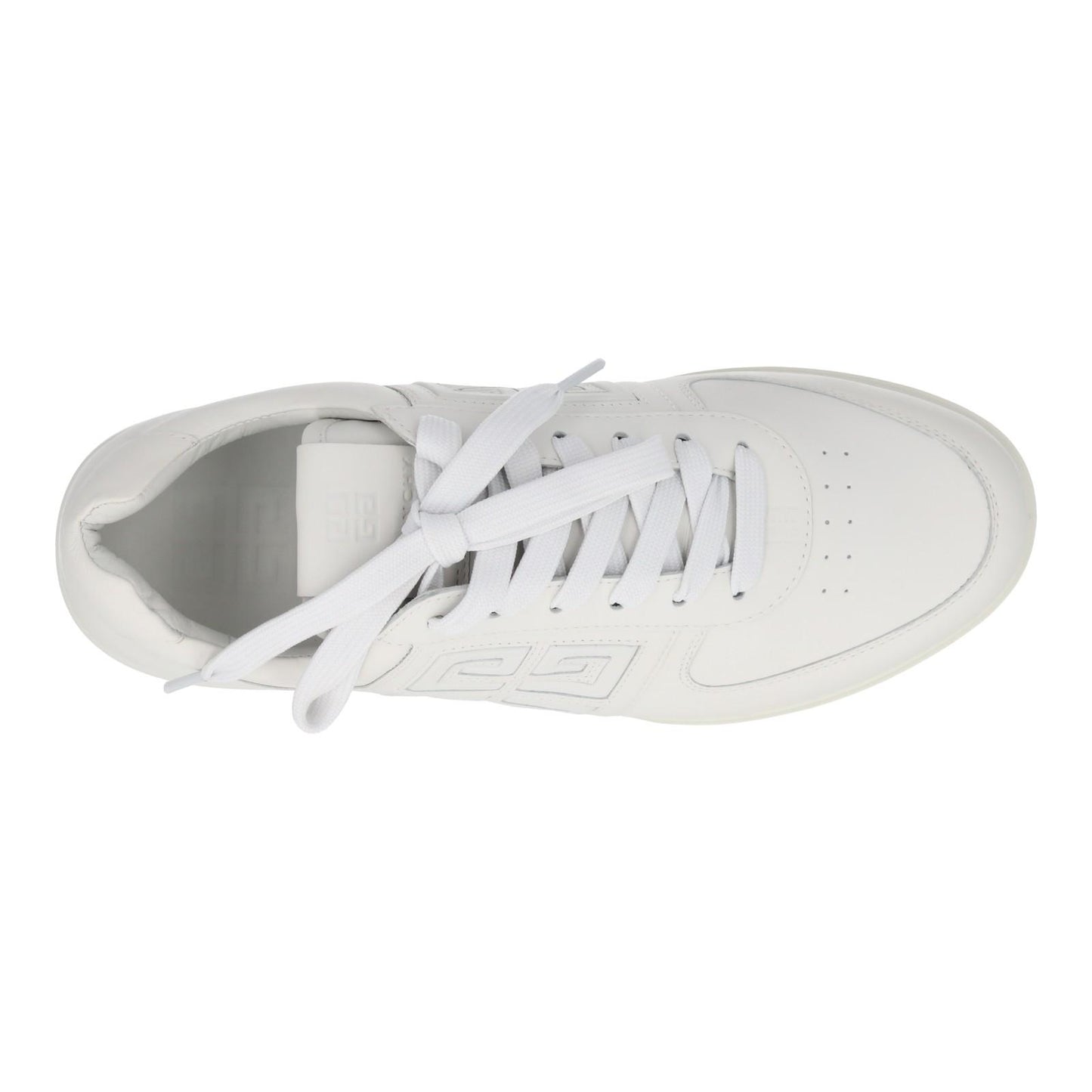 GIVENCHY G4 Sneakers Low Top Lace Up Trainers White Leather UK6 NEW RRP525