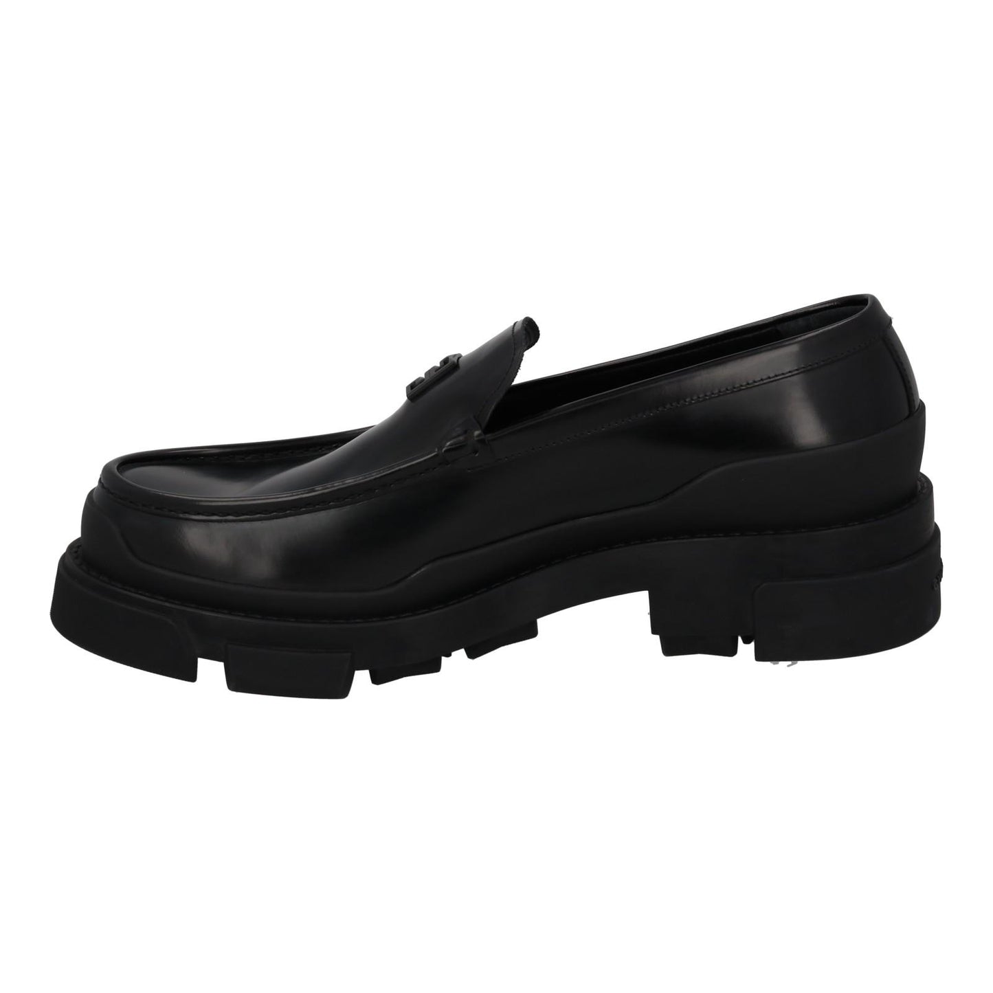 GIVENCHY Terra Loafer Shoes Slip On Black Leather Men's UK10 NEW RRP795