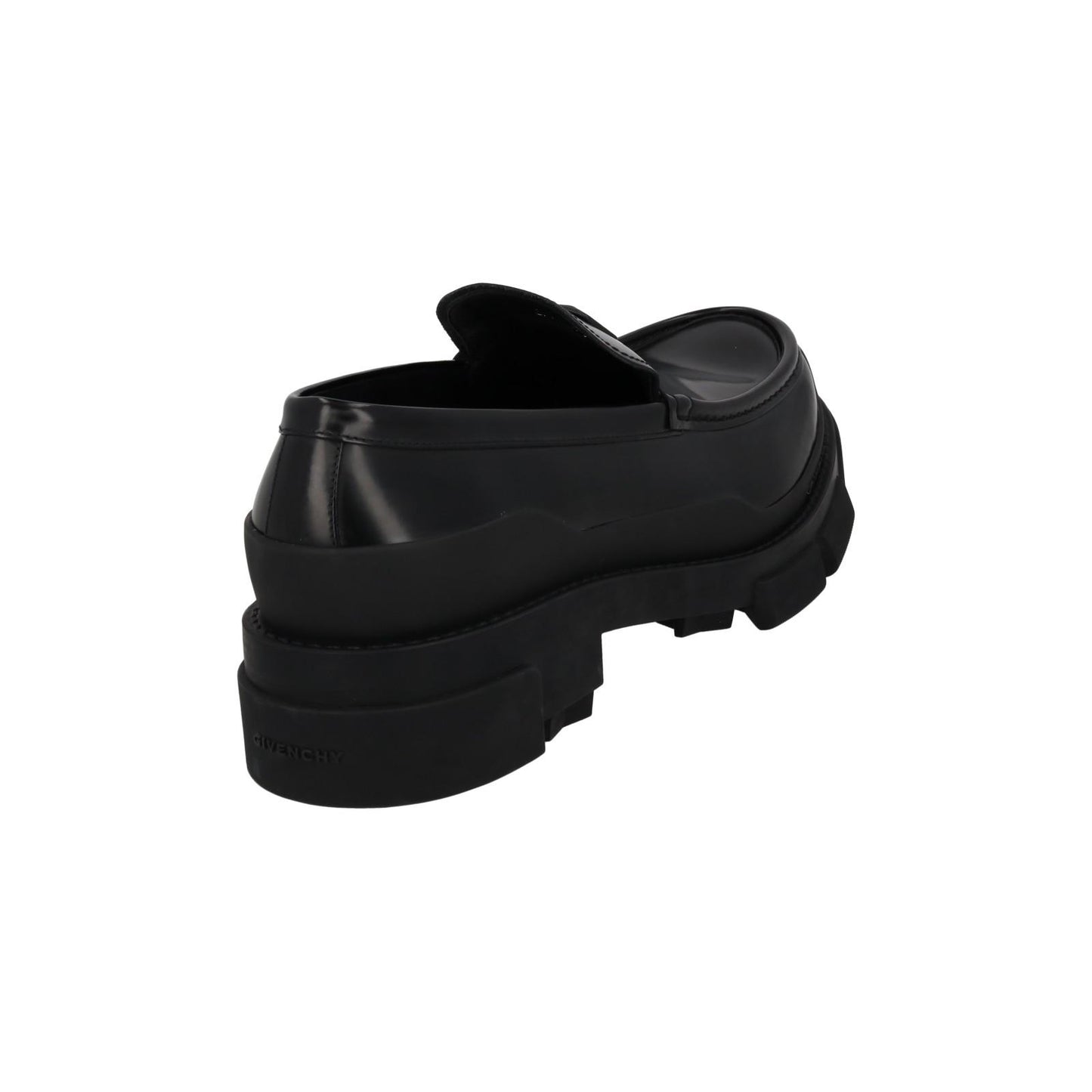 GIVENCHY Terra Loafer Shoes Slip On Black Leather Men's UK10 NEW RRP795