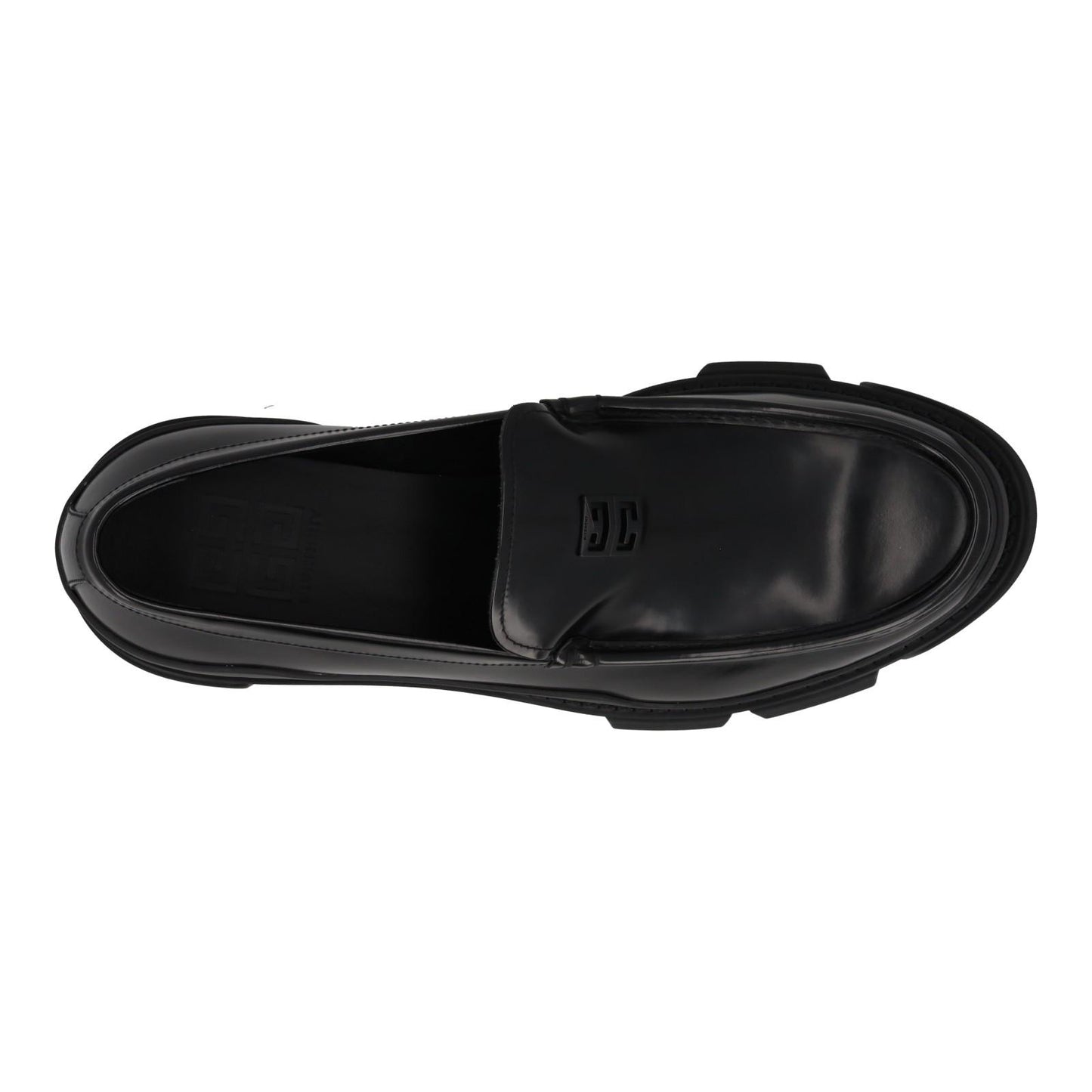 GIVENCHY Terra Loafer Shoes Slip On Black Leather Men's UK10 NEW RRP795