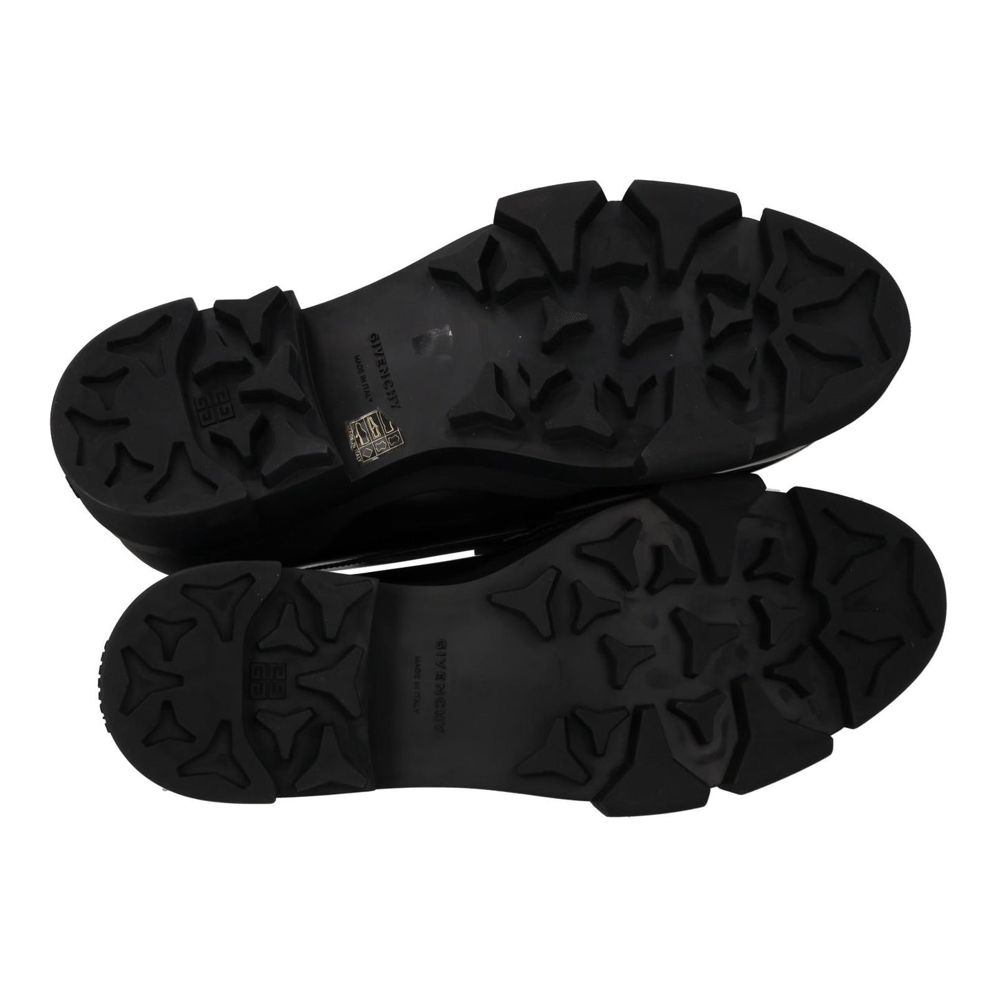 GIVENCHY Terra Loafer Shoes Slip On Black Leather Men's UK10 NEW RRP795