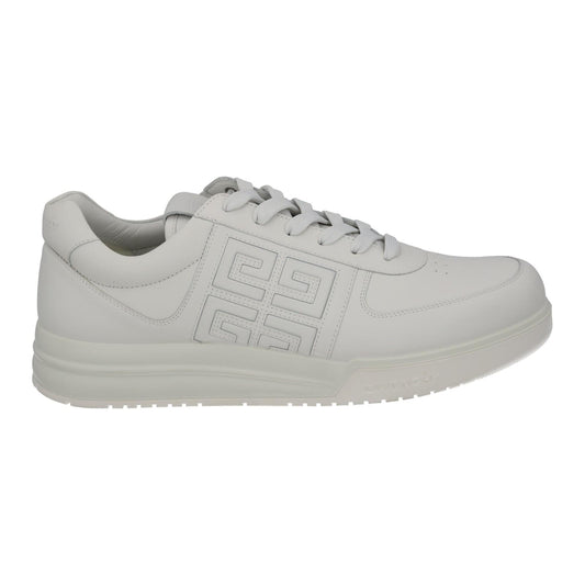 GIVENCHY G4 Trainers Low Top Lace Up Sneakers White Leather UK12 NEW RRP525