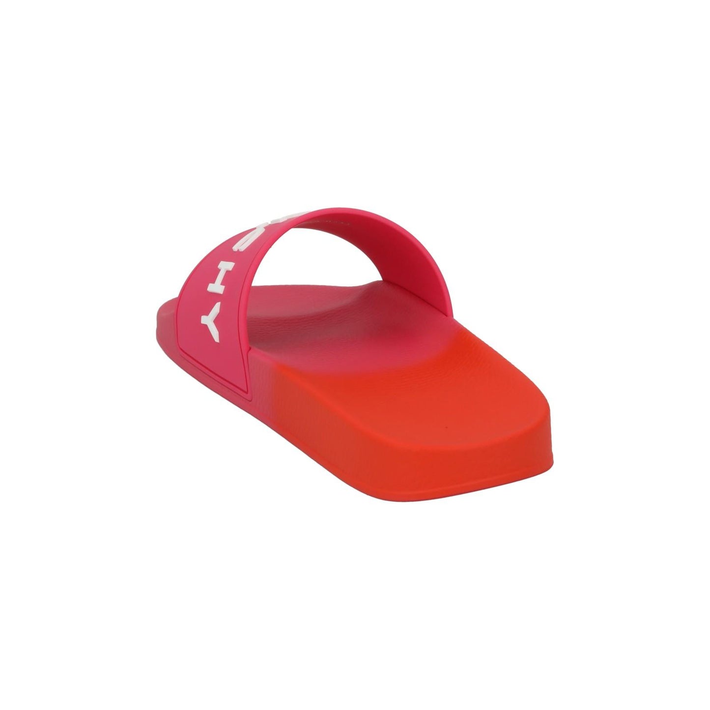 GIVENCHY Slide Flat Sandal Slip On Logo Slide Pink Orange EU41 UK8 NEW RRP290
