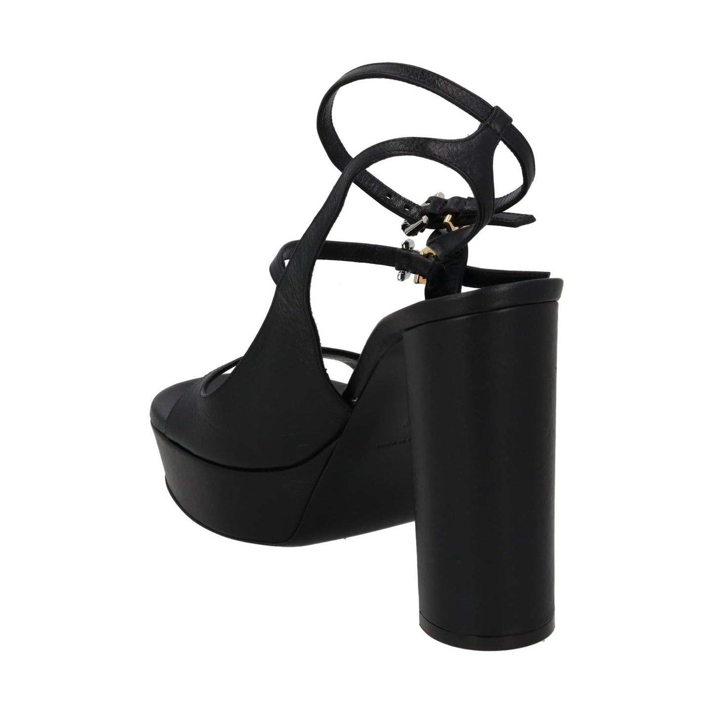 GIVENCHY Voyou Sandal Platform Open Toe Shoe Black Leather EU41 UK8 NEW RRP910