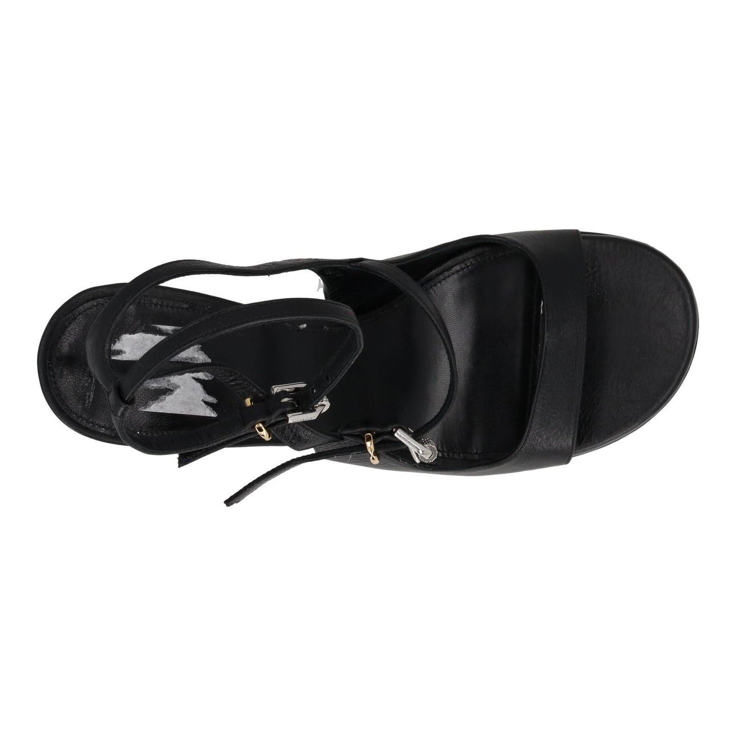 GIVENCHY Voyou Sandal Platform Open Toe Shoe Black Leather EU41 UK8 NEW RRP910
