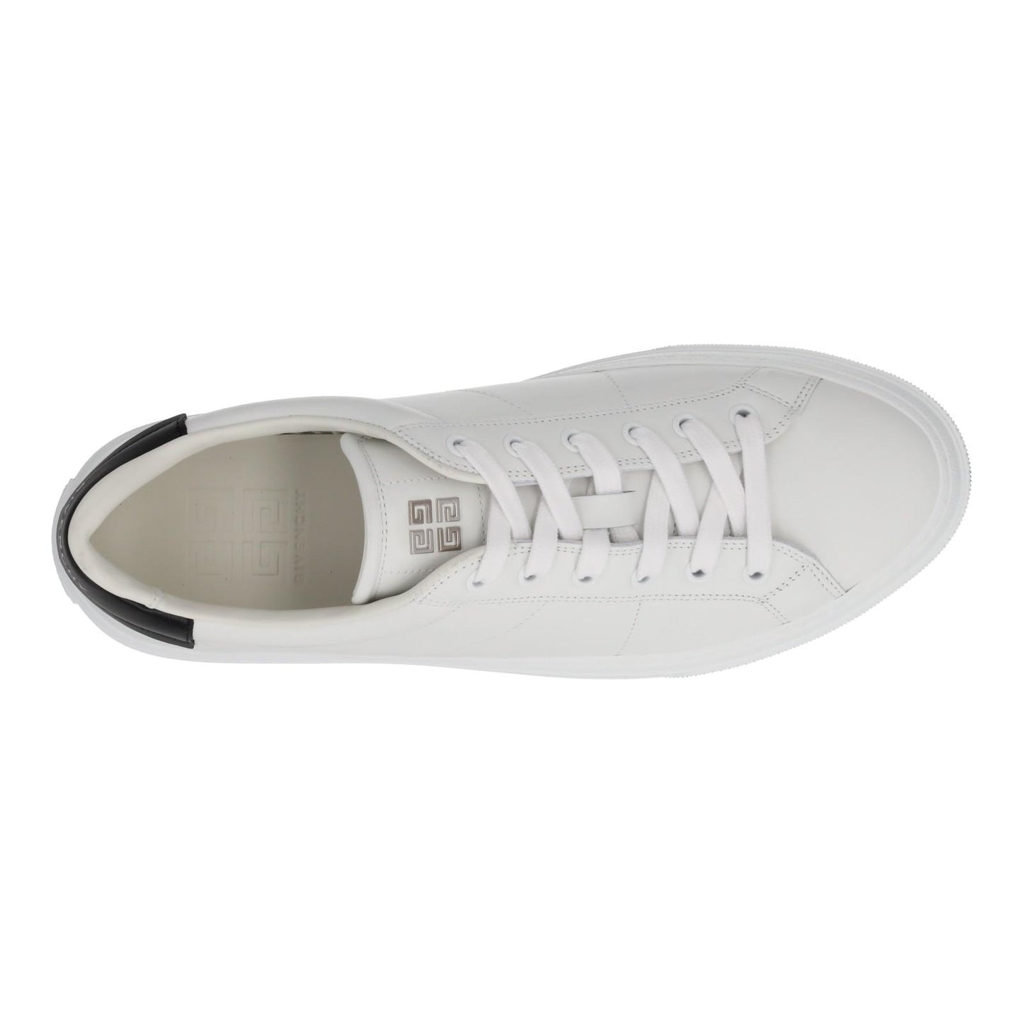 GIVENCHY City Sport Sneaker Low Top Lace White Black UK8 EU42 NEW RRP485