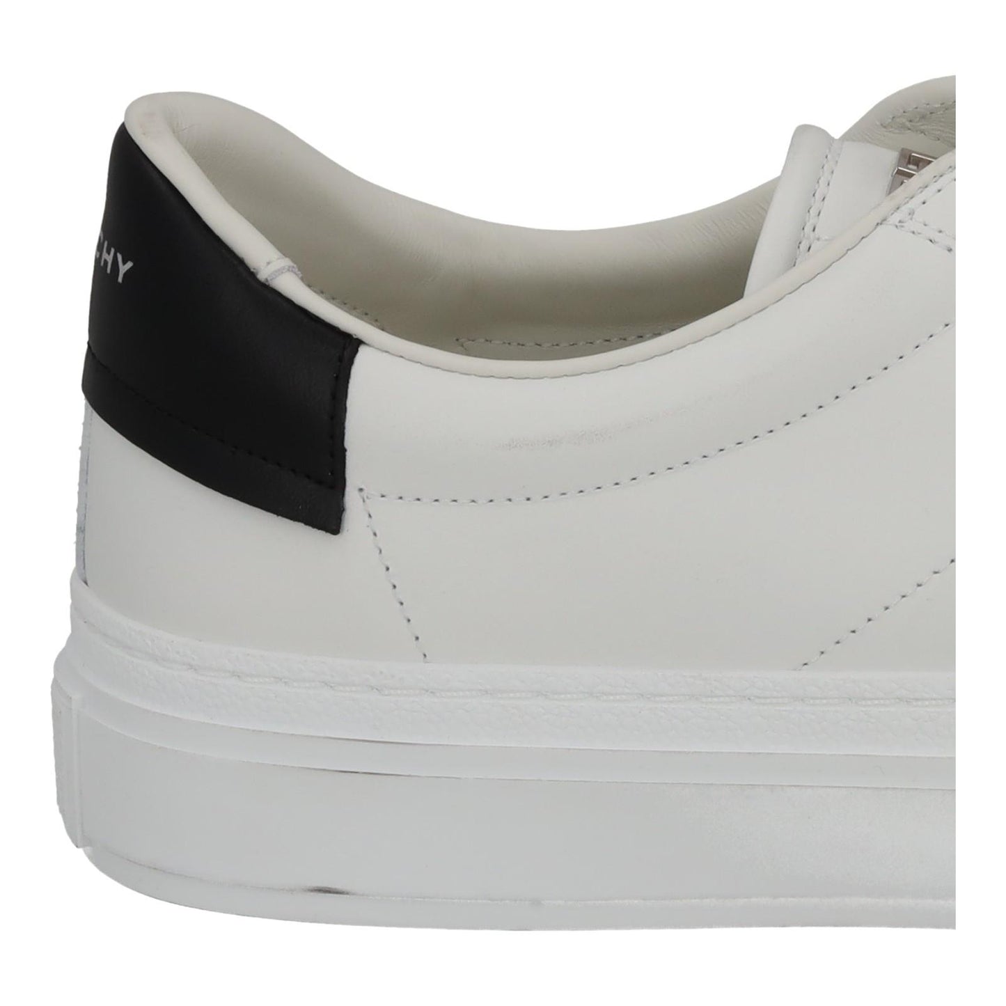 GIVENCHY City Sport Sneaker Low Top Lace White Black UK8 EU42 NEW RRP485