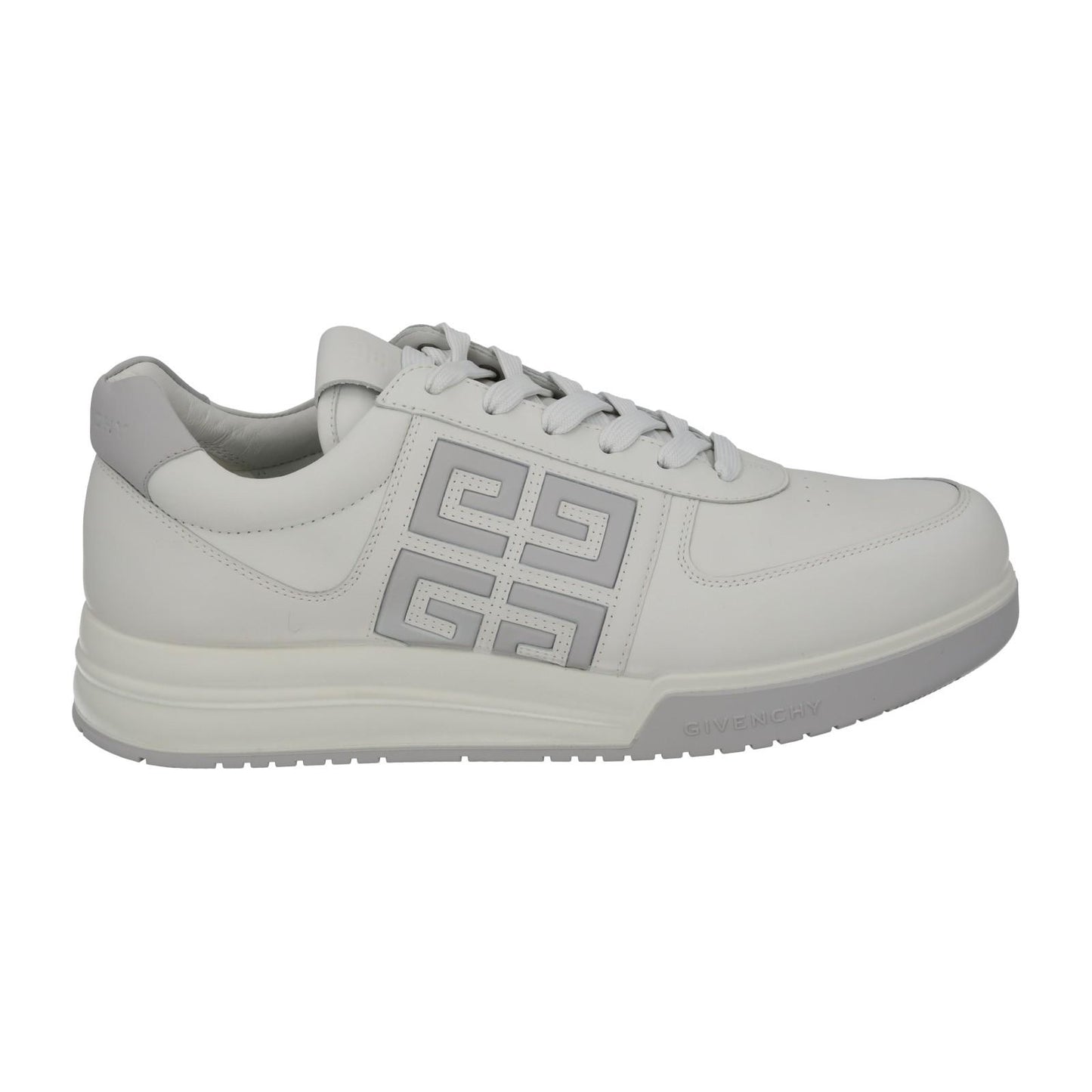 GIVENCHY G4 Sneakers Low Top Lace Trainers White Leather UK9.5 NEW RRP525