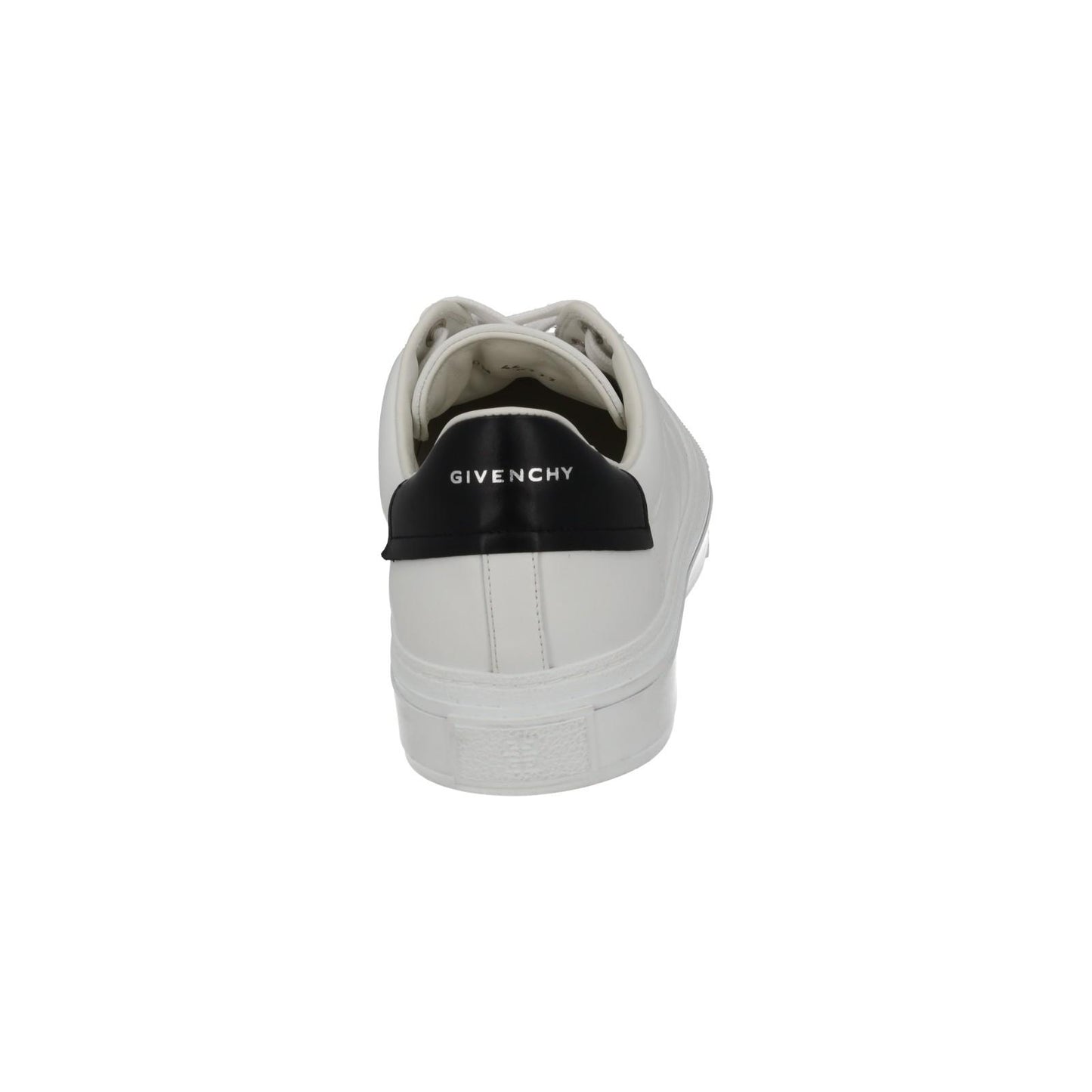 GIVENCHY Trainers City Sport Low Top White Black Leather UK10 NEW RRP485