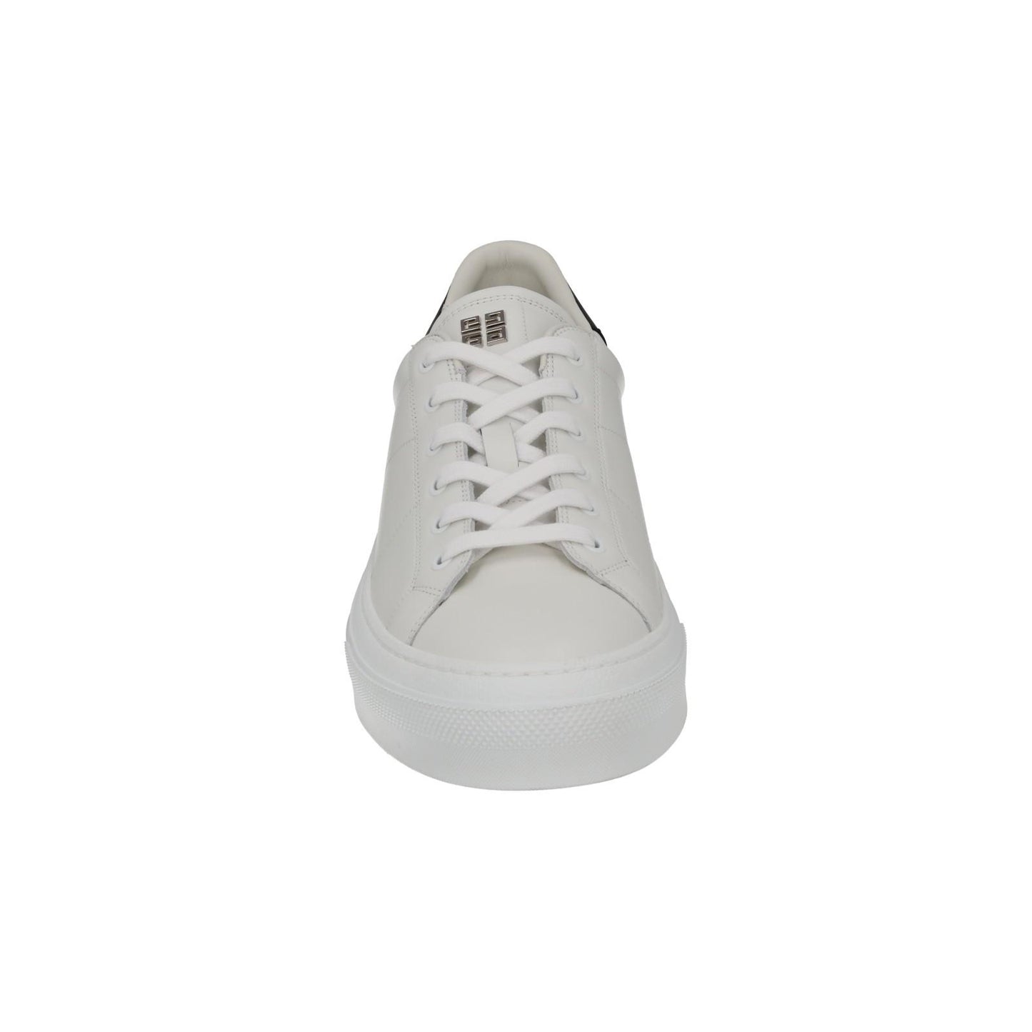 GIVENCHY Trainers City Sport Low Top Lace White Black Leather UK12 NEW RRP485