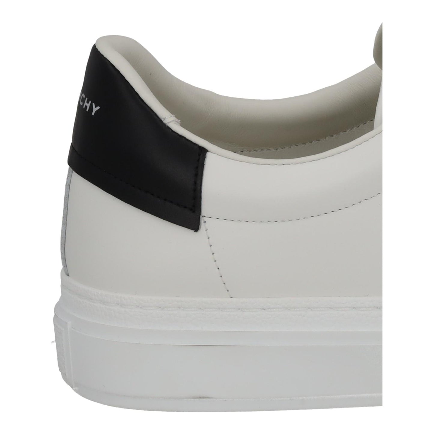 GIVENCHY Trainers City Sport Low Top Lace White Black Leather UK12 NEW RRP485