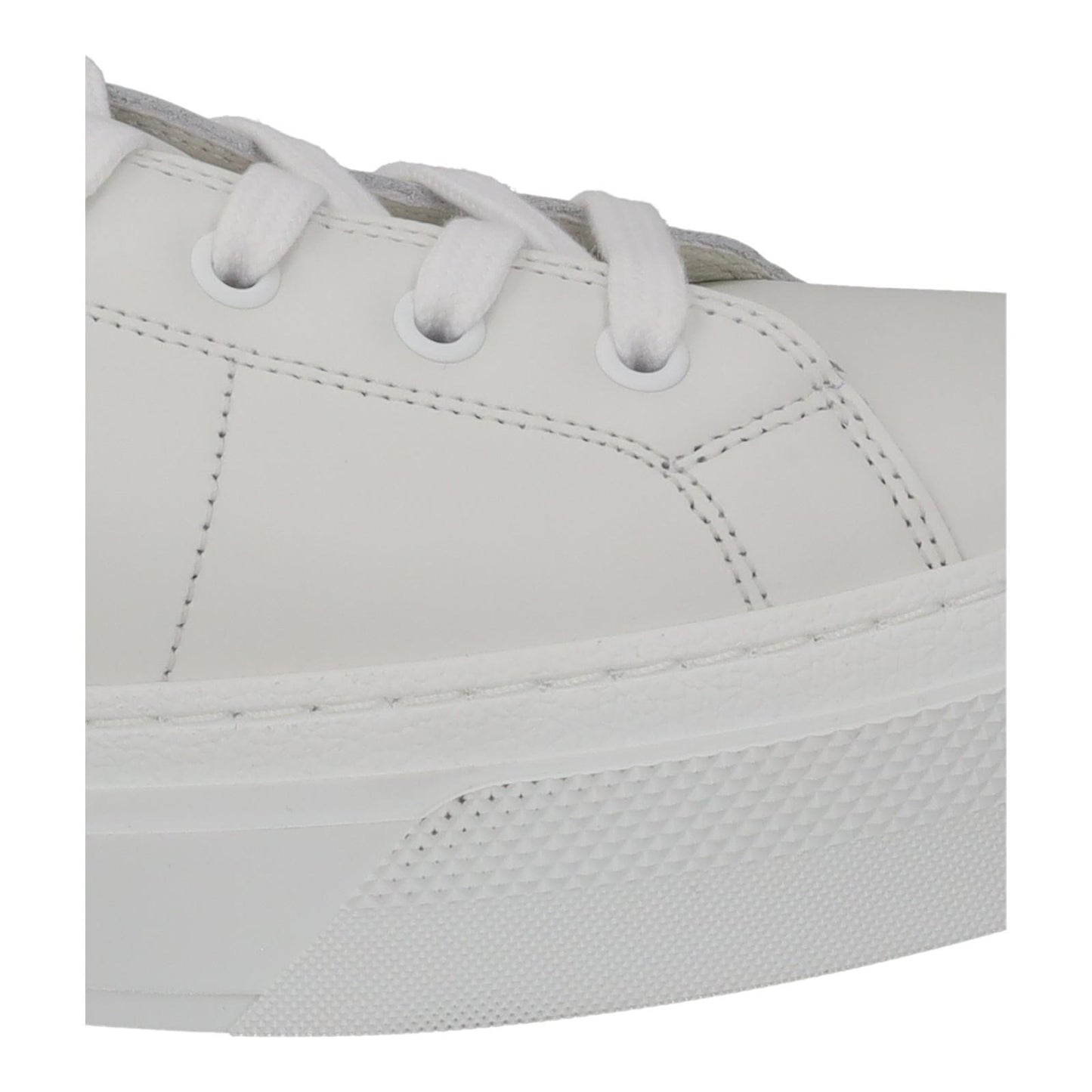 GIVENCHY Trainers City Sport Low Top Lace White Black Leather UK12 NEW RRP485