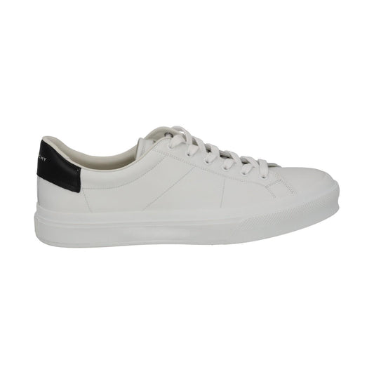 GIVENCHY Trainers City Court Low Top Lace White Black Leather UK11 NEW RRP485