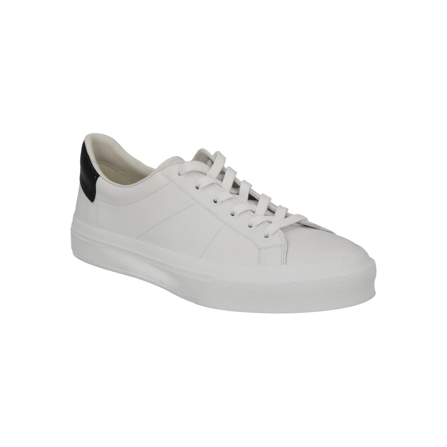 GIVENCHY Trainers City Court Low Top Lace White Black Leather UK11 NEW RRP485